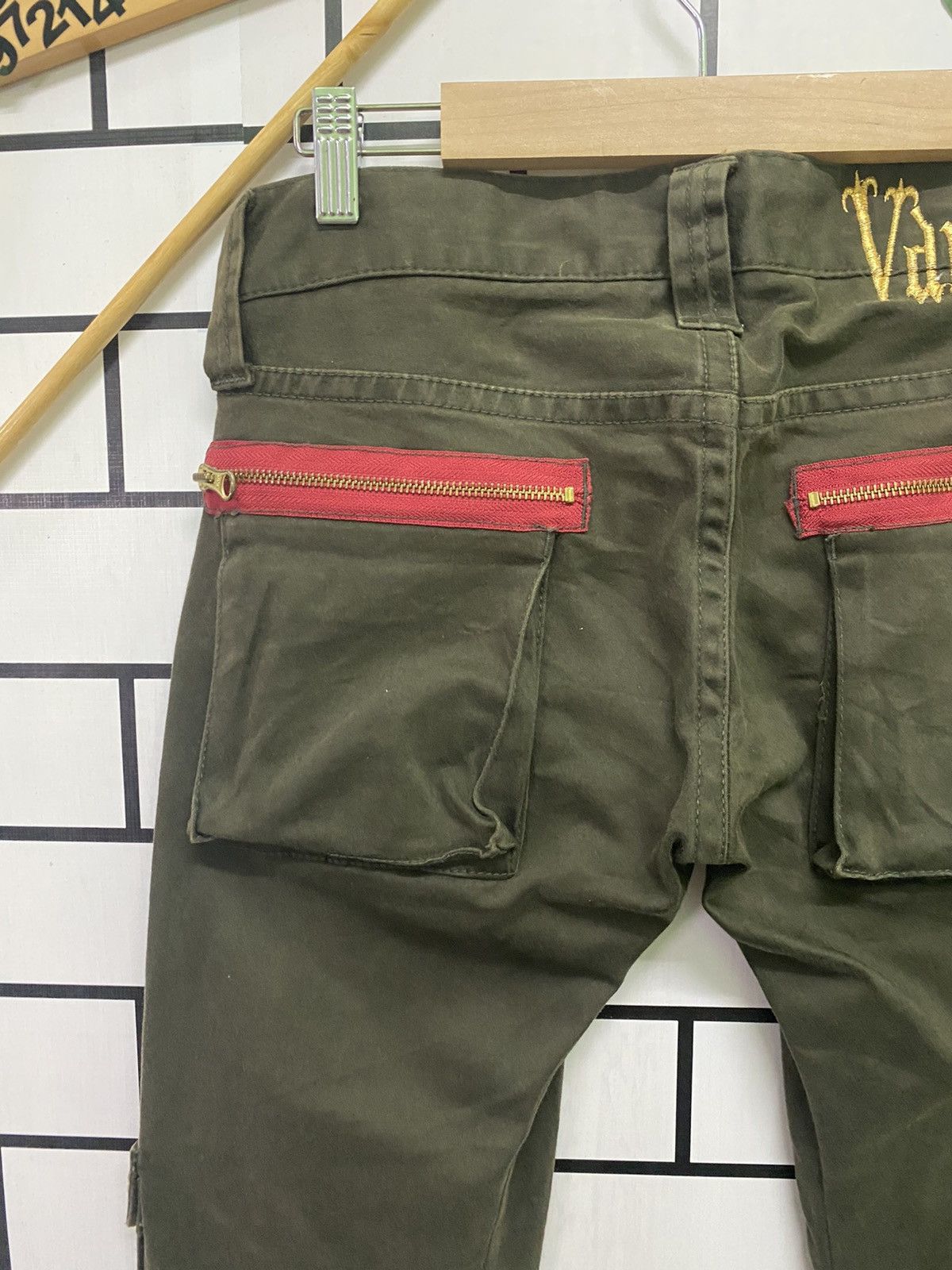 Japanese Brand VAROSH Japan Low Rise Green Tactical Cargo Trousers Size US 30 / EU 46 - 12 Thumbnail