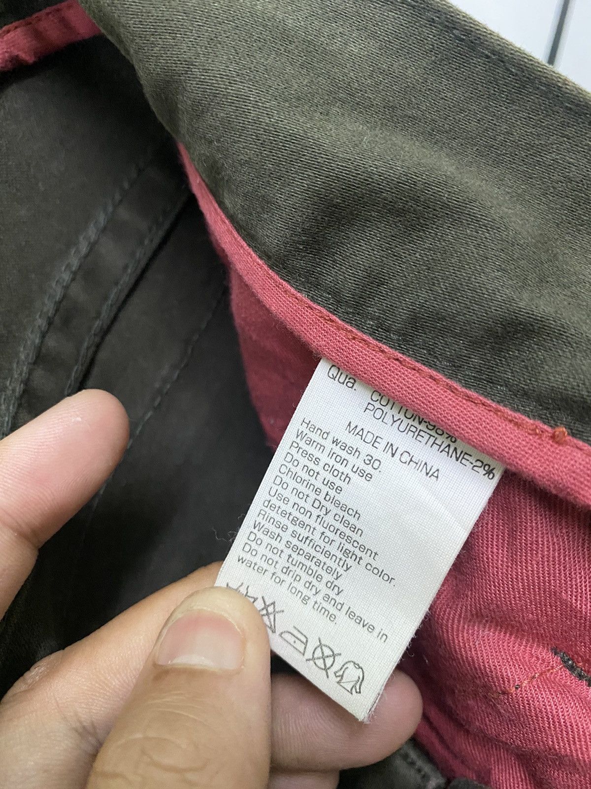 Japanese Brand VAROSH Japan Low Rise Green Tactical Cargo Trousers Size US 30 / EU 46 - 18 Thumbnail