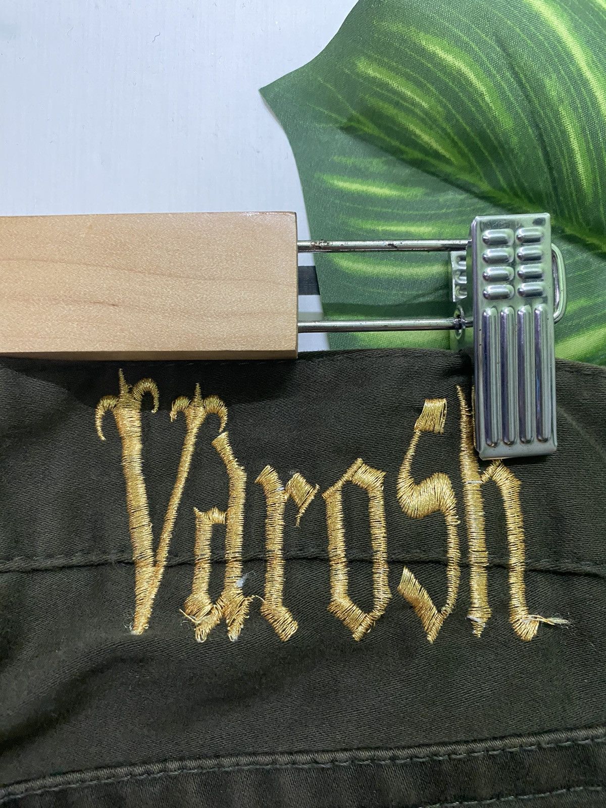 Japanese Brand VAROSH Japan Low Rise Green Tactical Cargo Trousers Size US 30 / EU 46 - 17 Thumbnail