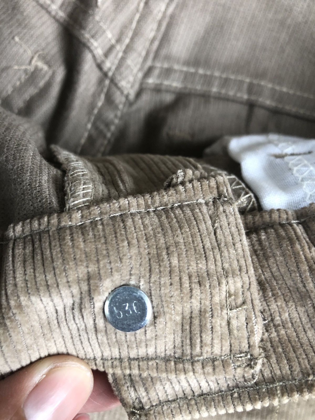 Levi's Vintage 80’s Levi’s Corduroy Pants 519 Size US 29 - 16 Thumbnail