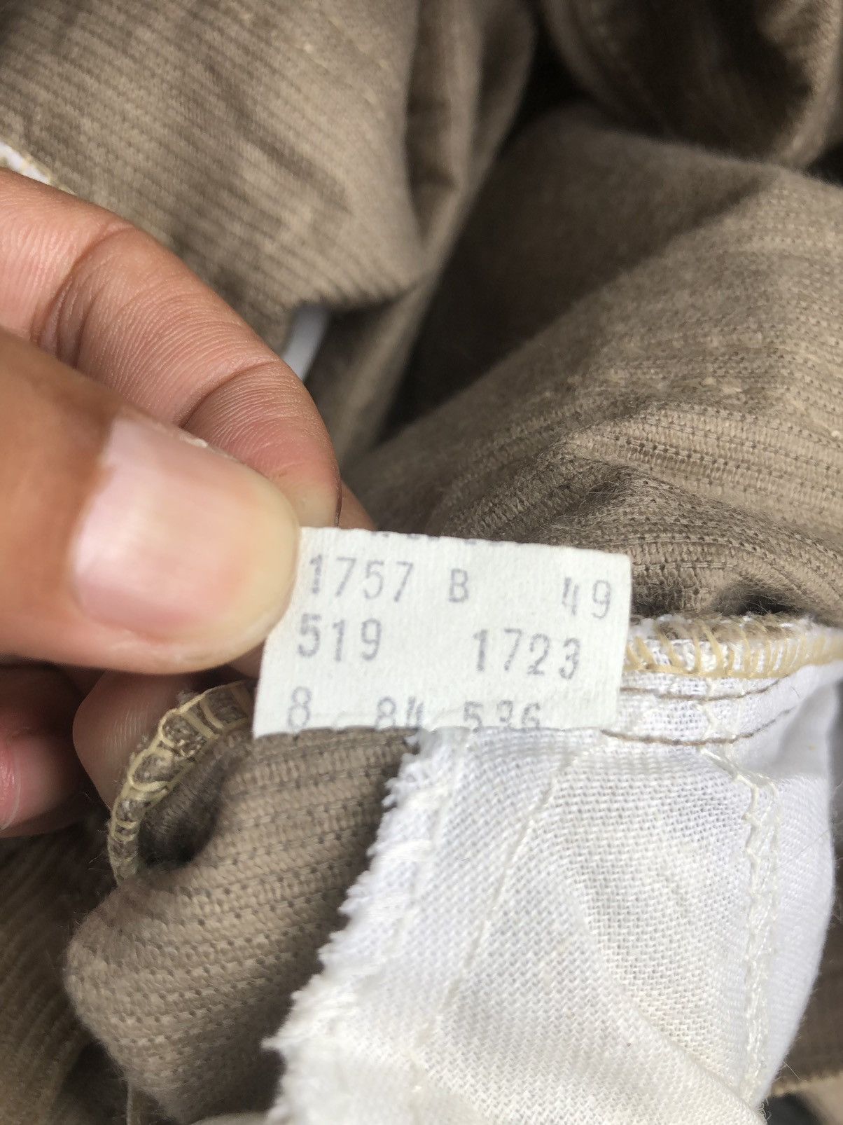 Levi's Vintage 80’s Levi’s Corduroy Pants 519 Size US 29 - 15 Thumbnail