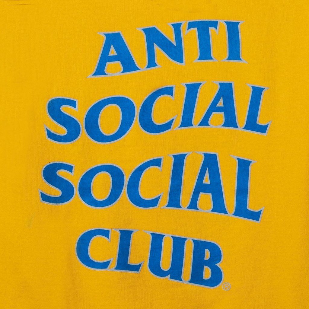 Anti Social Social Club DS Blue ASSC Crush Gold Hoodie BAPE Kith supreme MagOC Size US M / EU 48-50 / 2 - 2 Thumbnail