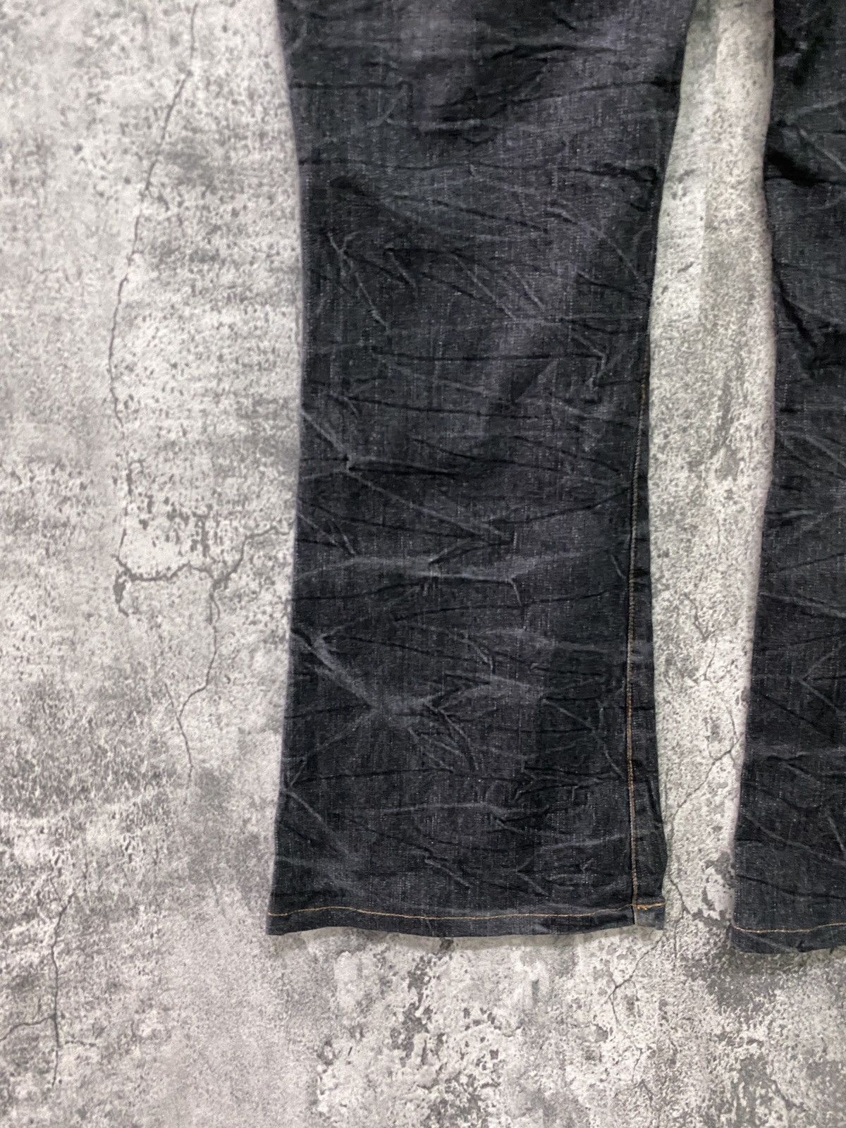 Japanese Brand × Vintage Unknown Japanese Brand Flared Poem Pants Size US 33 - 13 Thumbnail