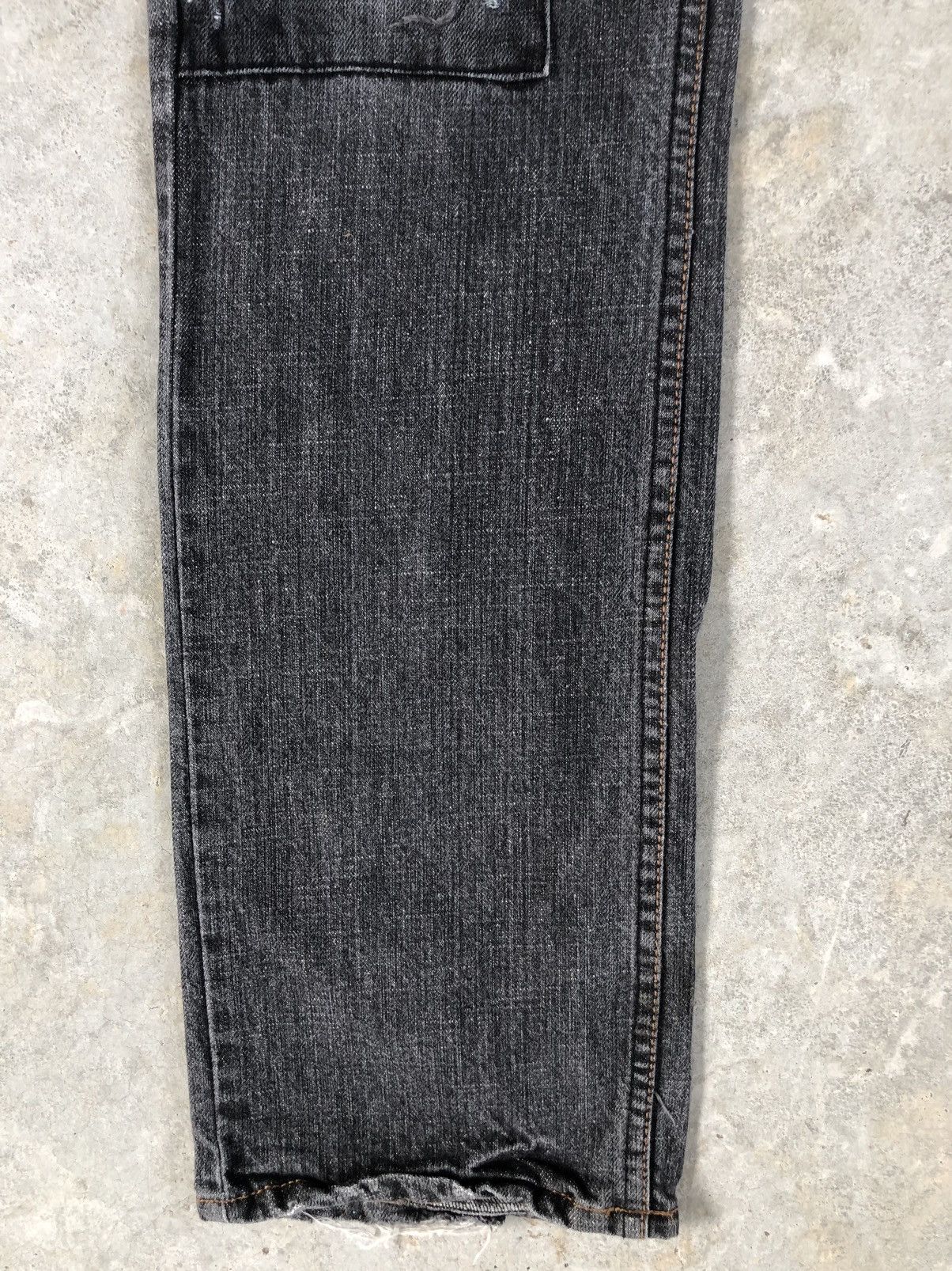 Who Decides War Japanese Steer Blue Patchwork Jeans Distressed Jeans Size US 32 / EU 48 - 7 Thumbnail