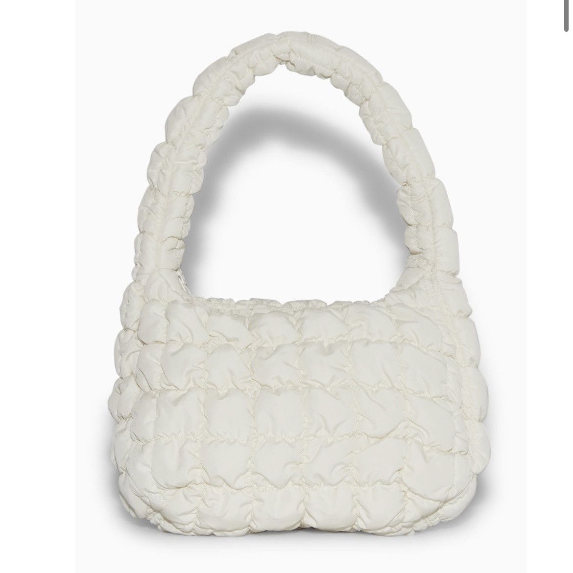 【COS】 Quilted Mini Bag : Light Green QUILTED MINI BAG - LIGHT GREEN | COS