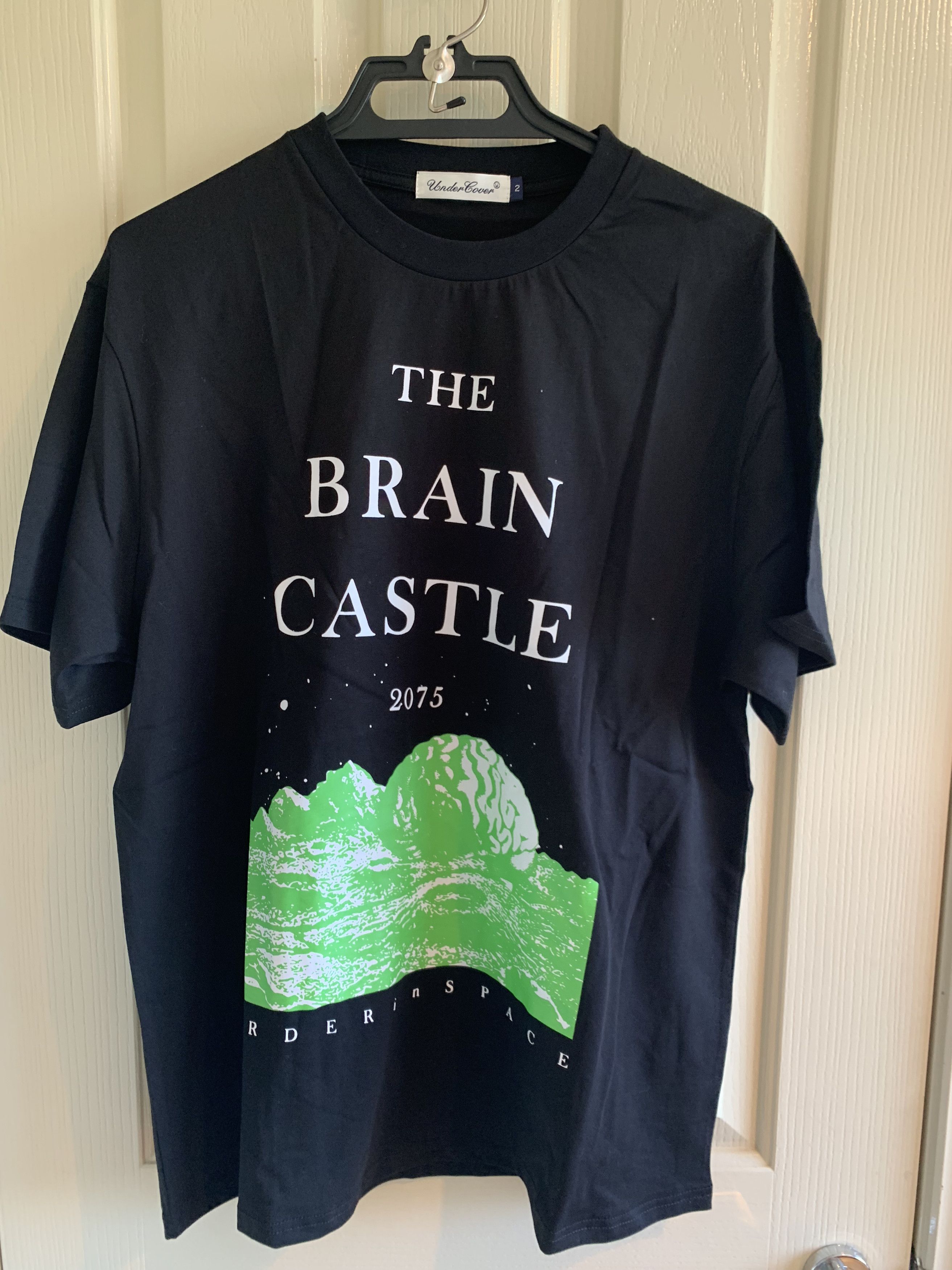image of Asap Rocky x Undercover The Brain Castle T-Shirt in Black, Men's (Size Medium)