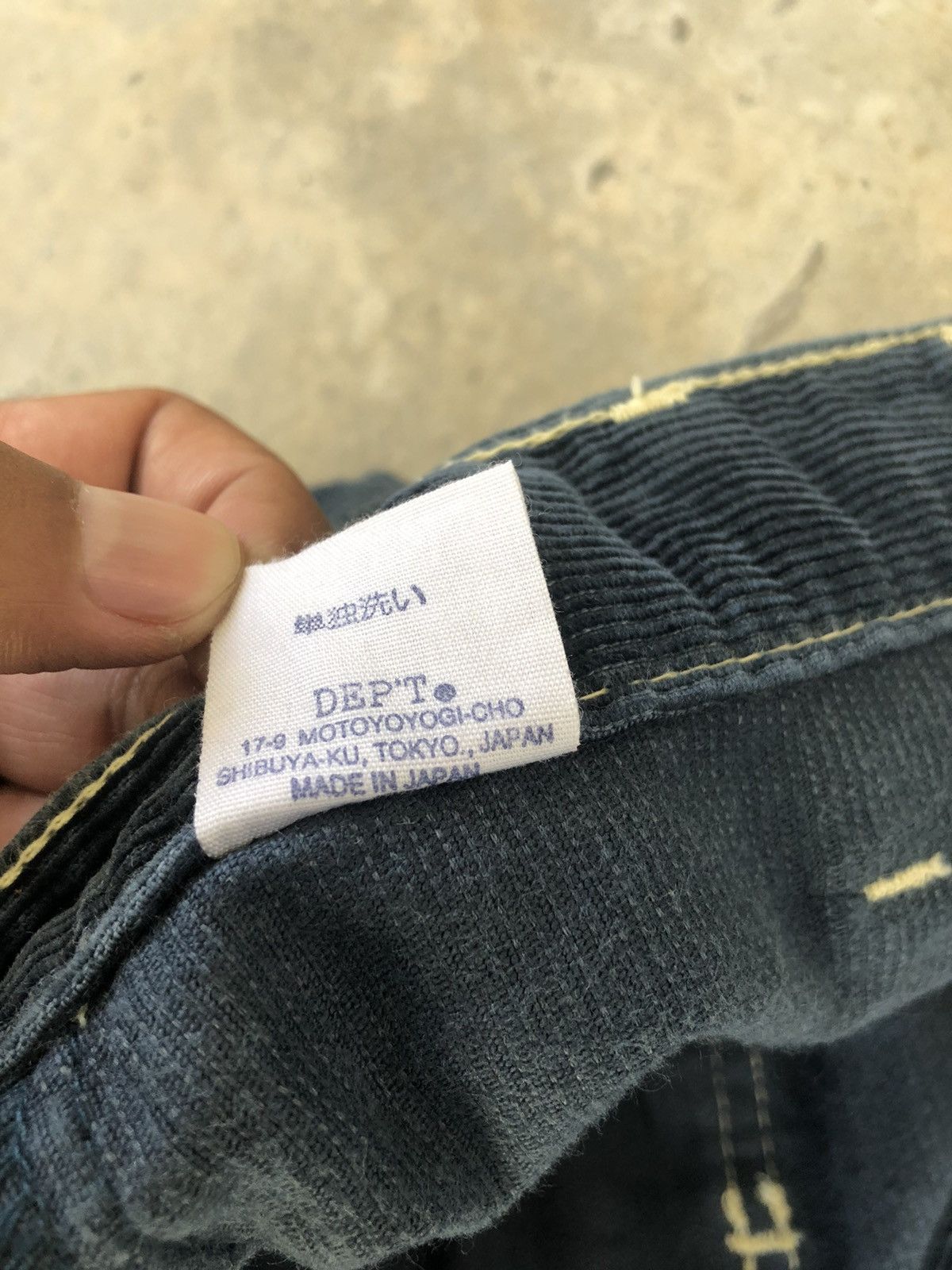 Japanese Brand Made in japan DEPT. Corduroy Pants Bushpant Size US 31 - 14 Thumbnail