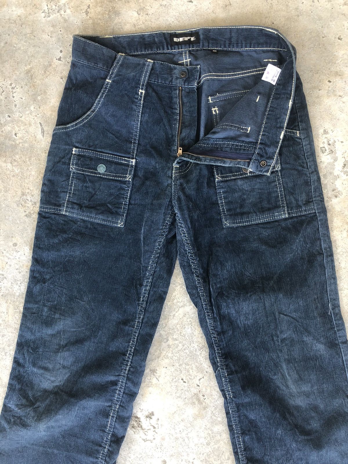 Japanese Brand Made in japan DEPT. Corduroy Pants Bushpant Size US 31 - 3 Thumbnail