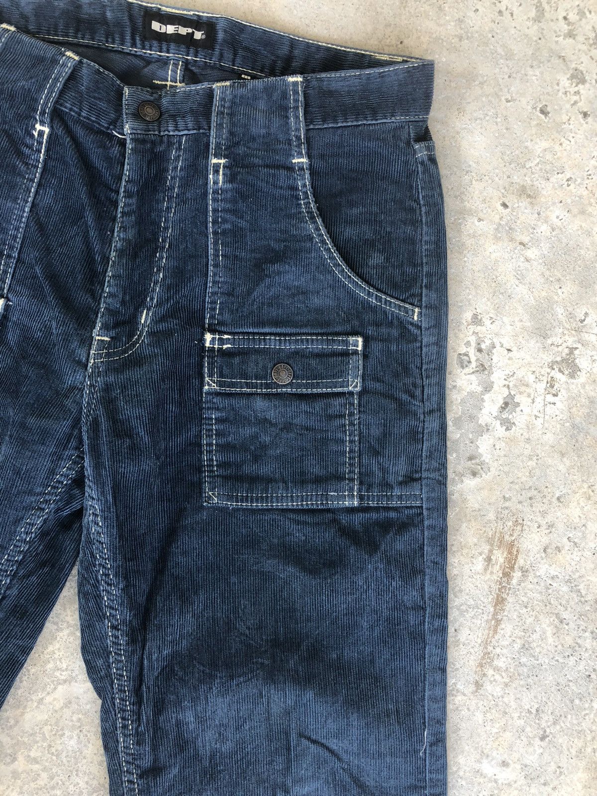 Japanese Brand Made in japan DEPT. Corduroy Pants Bushpant Size US 31 - 6 Thumbnail