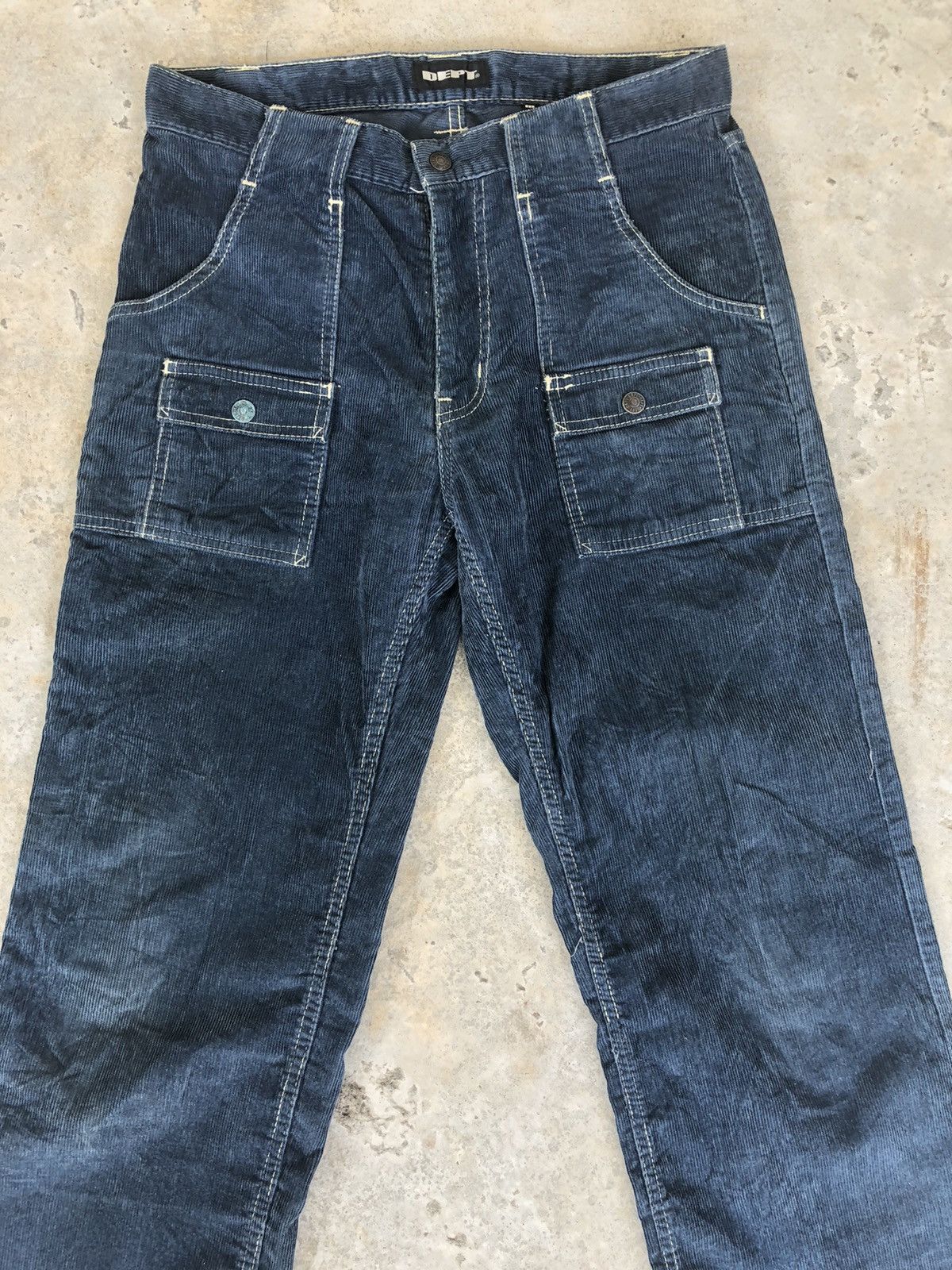 Japanese Brand Made in japan DEPT. Corduroy Pants Bushpant Size US 31 - 4 Thumbnail