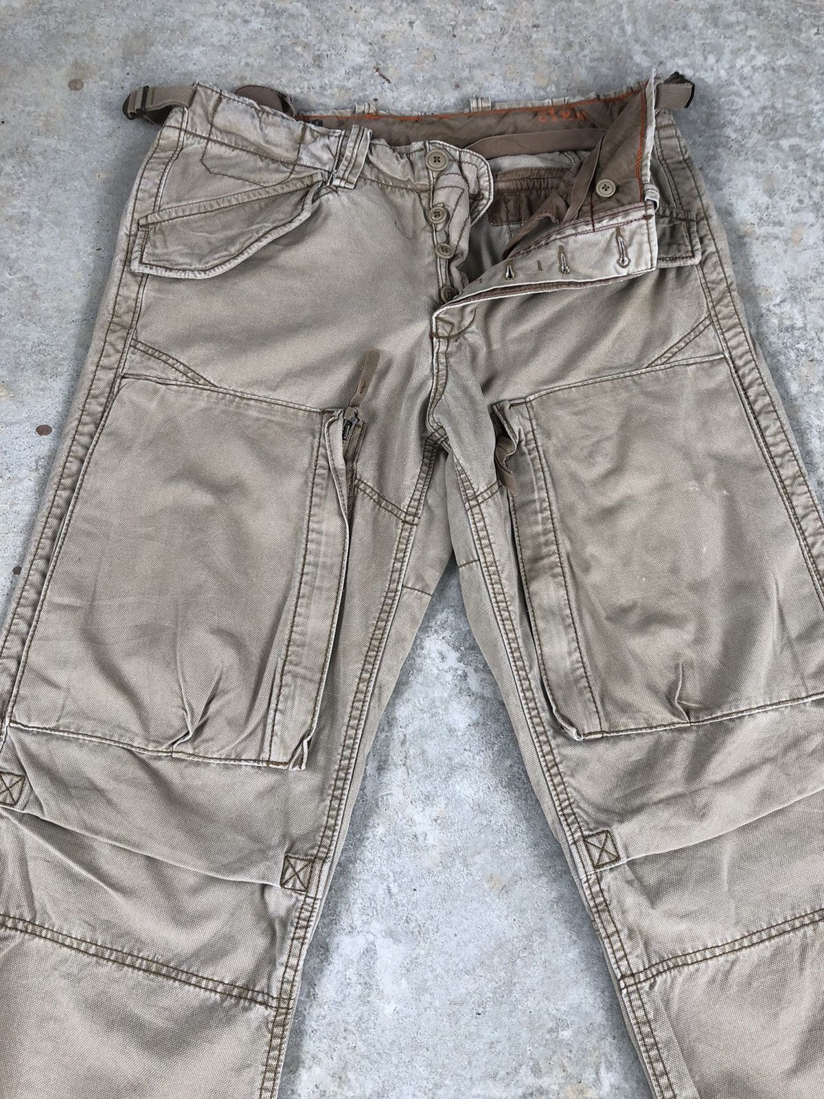 Gap RARE Gap SFCA Cargo Pants Tactical Multipocket Zipper Size US 32 / EU 48 - 4 Thumbnail