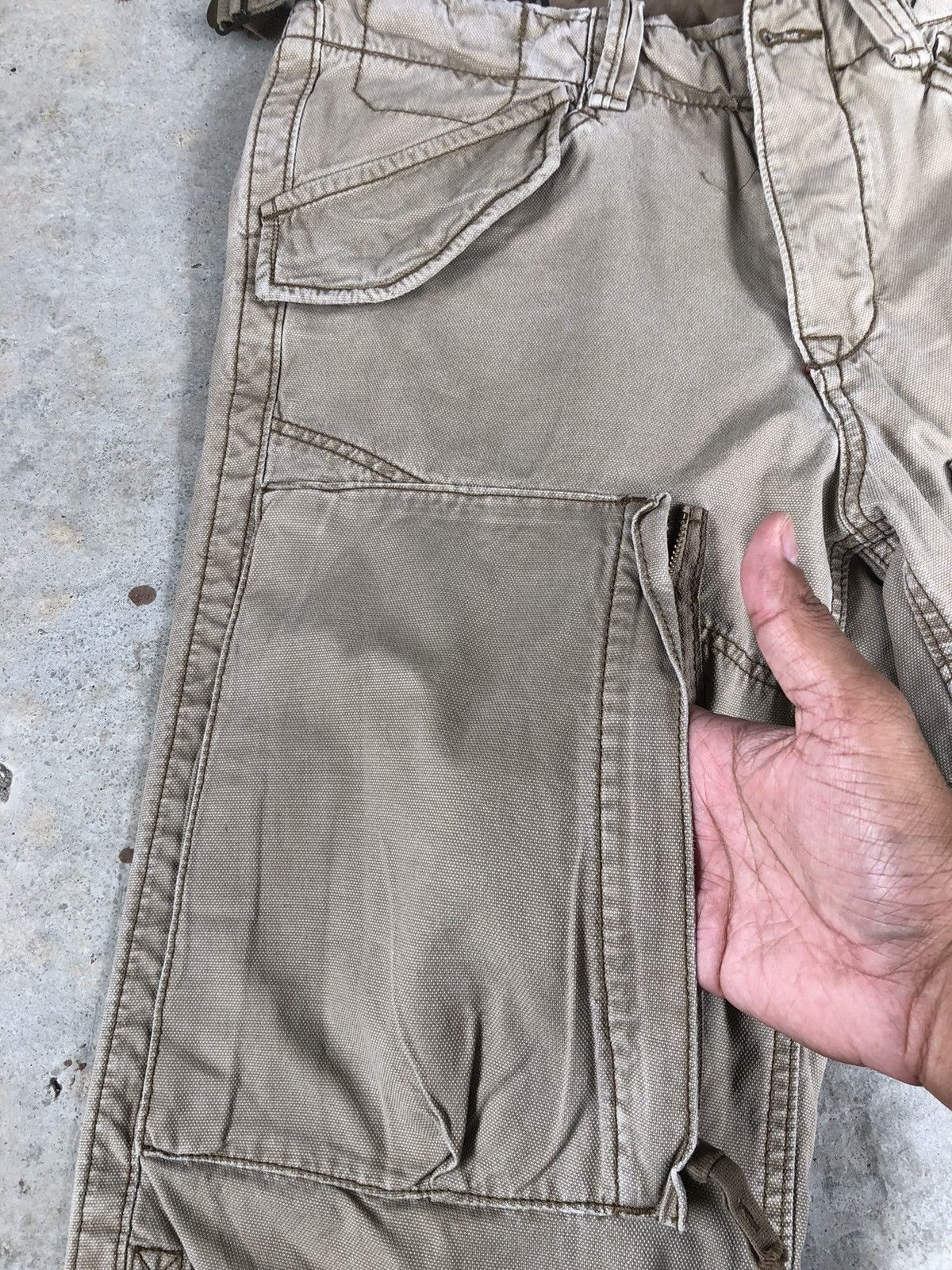 Gap RARE Gap SFCA Cargo Pants Tactical Multipocket Zipper Size US 32 / EU 48 - 8 Thumbnail