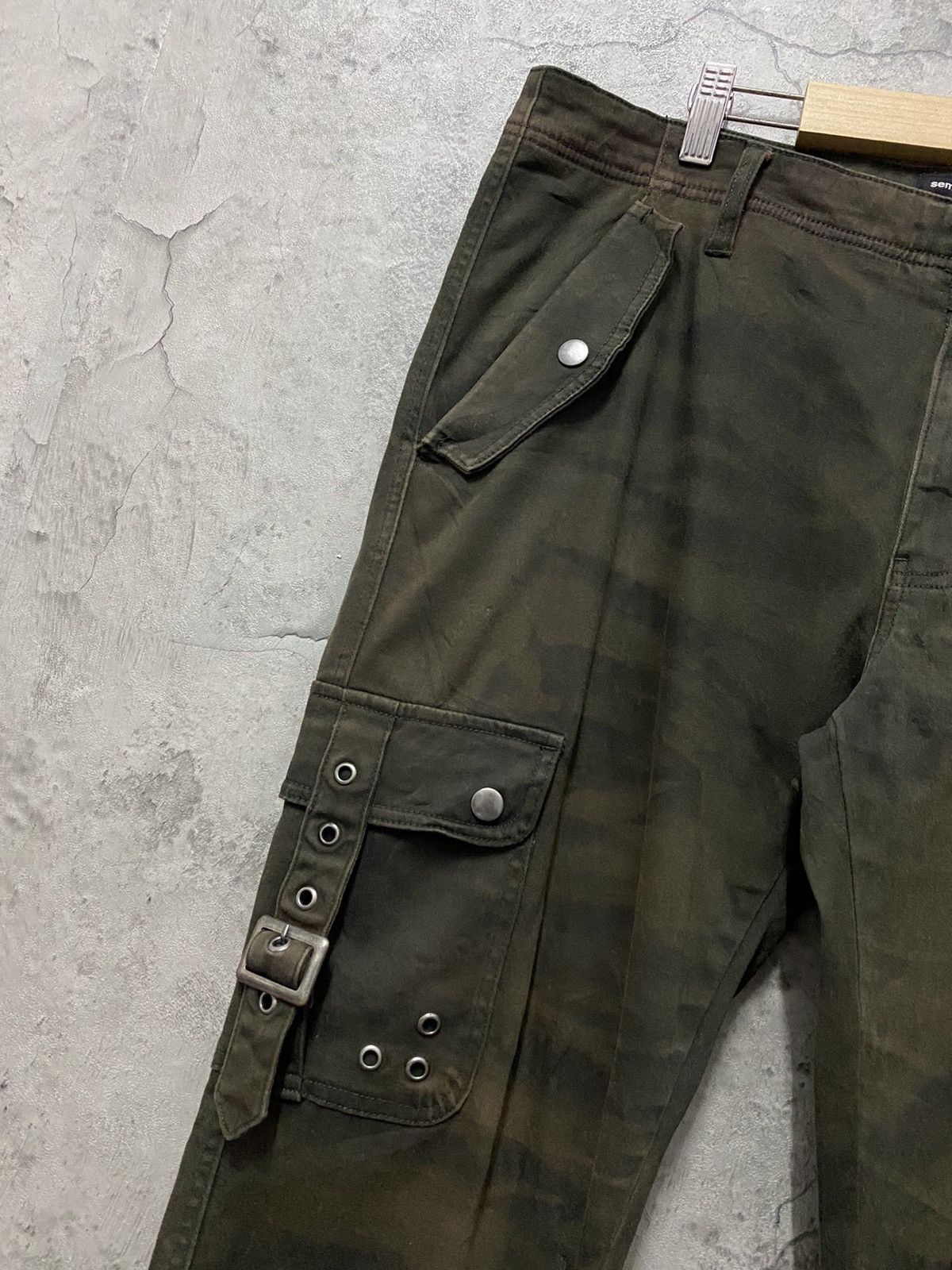 semanticdesign Semantic Design Japan Tactical Bondage Slim Fit Cargo Pants Size US 34 / EU 50 - 6 Thumbnail