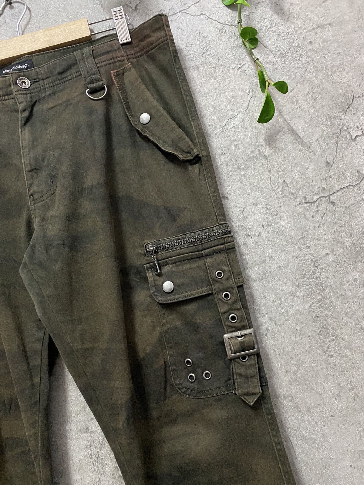 semanticdesign Semantic Design Japan Tactical Bondage Slim Fit Cargo Pants Size US 34 / EU 50 - 7 Thumbnail