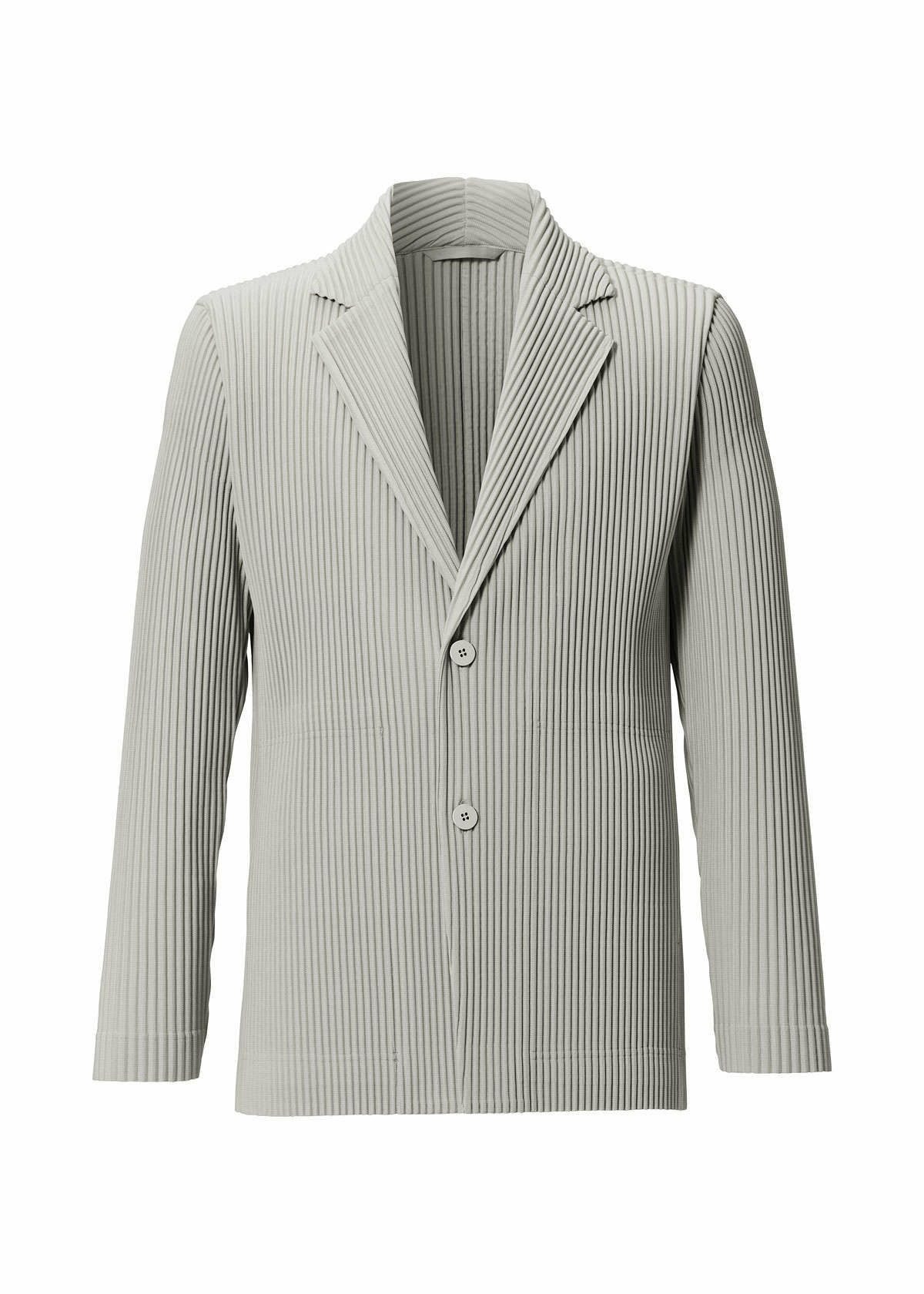 Issey Miyake ISSEY MIYAKE HOMME PLISSÉ 2022 SS Tailored Jacket Size US XL / EU 56 / 4 - 1 Thumbnail