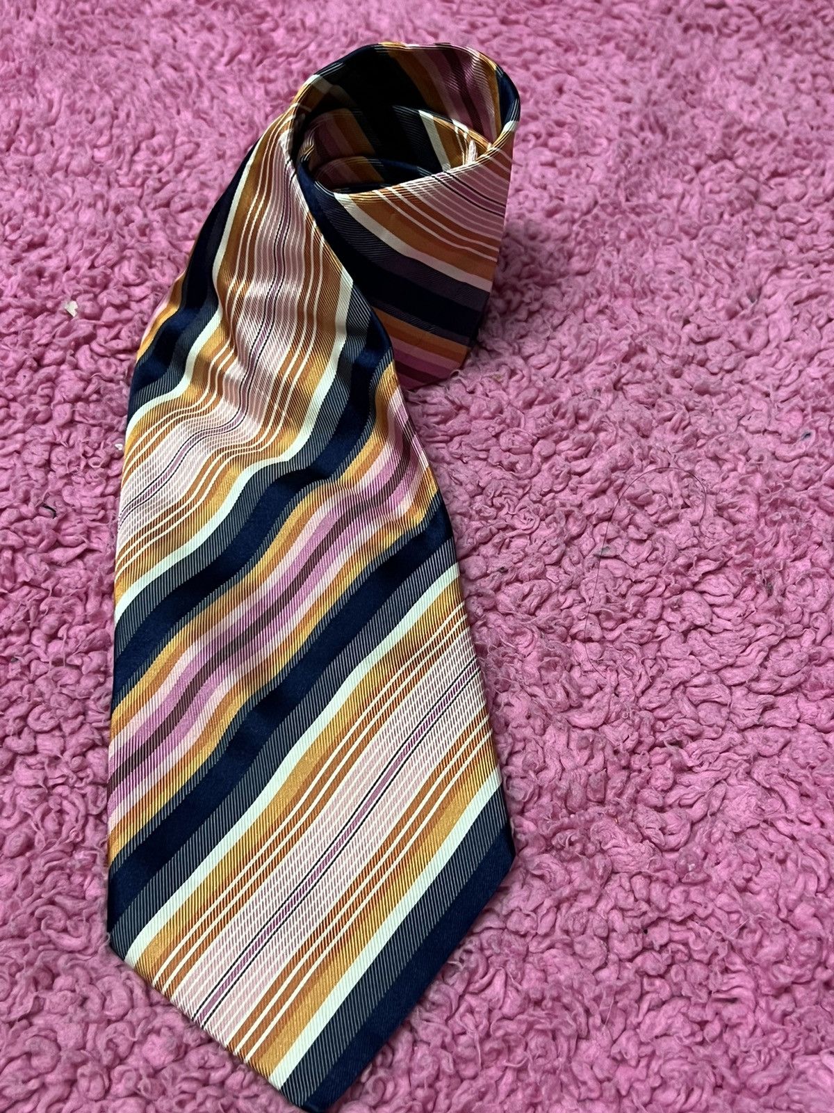Alfred dunhill vintage tie stripe rare