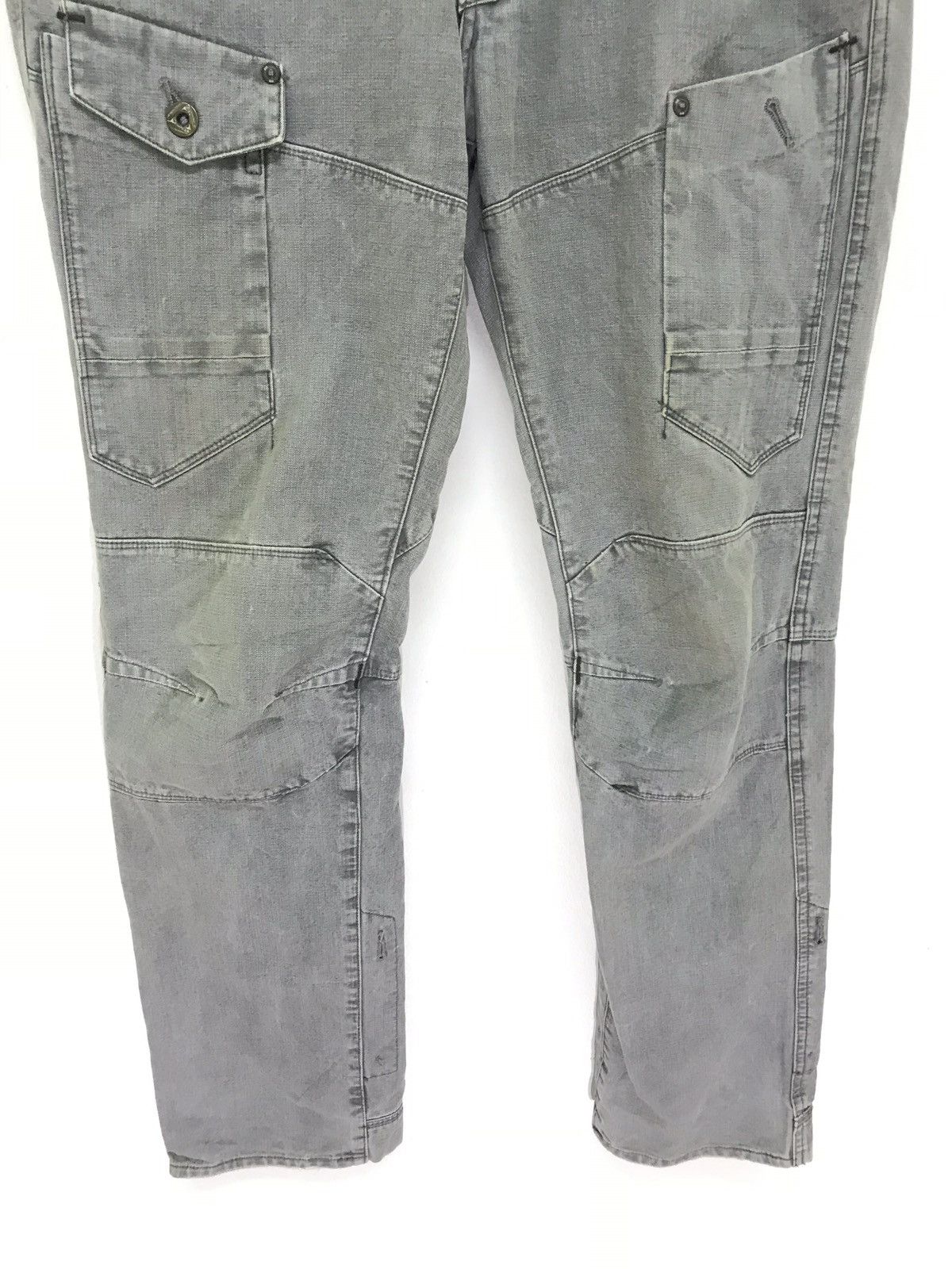 G-Star G Star Raw Denim Pant Multi Pockets Regular Size US 34 / EU 50 - 3 Thumbnail