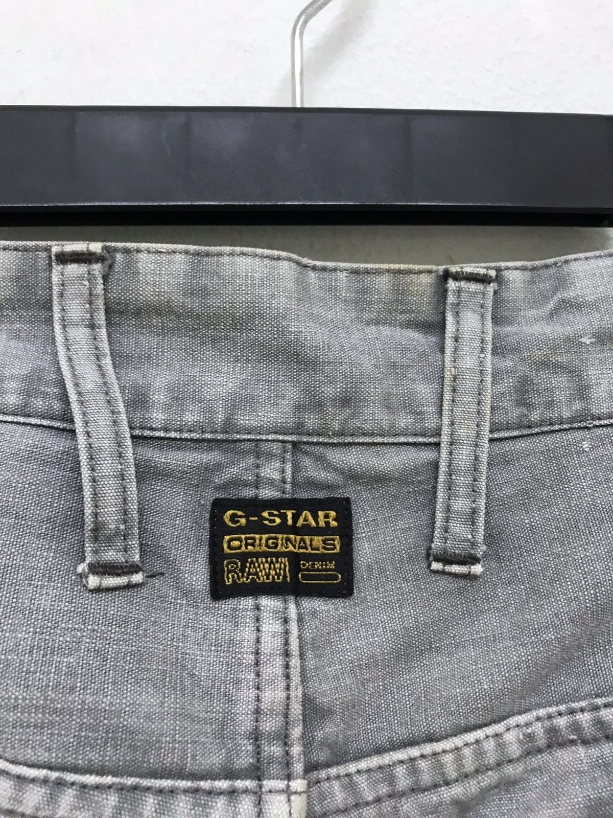 G-Star G Star Raw Denim Pant Multi Pockets Regular Size US 34 / EU 50 - 8 Thumbnail
