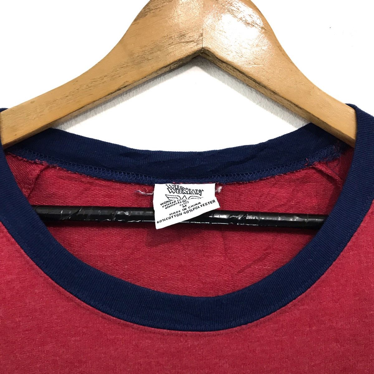 DC Comics × Marvel Comics Wonder Woman Sweatshirt Big Logo Spellout Size US S / EU 44-46 / 1 - 5 Thumbnail