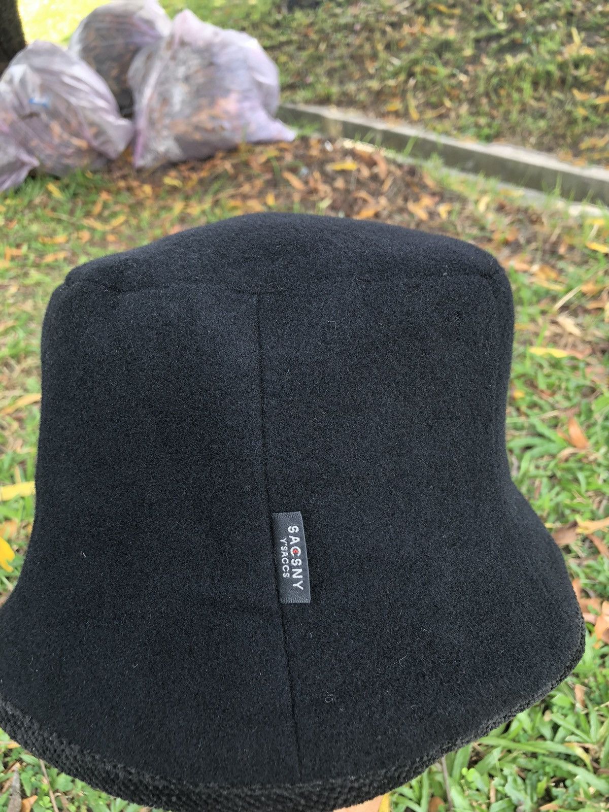 Yohji Yamamoto 🔥Yohji Yamamoto Wool Bucket Hat Size ONE SIZE - 5 Thumbnail