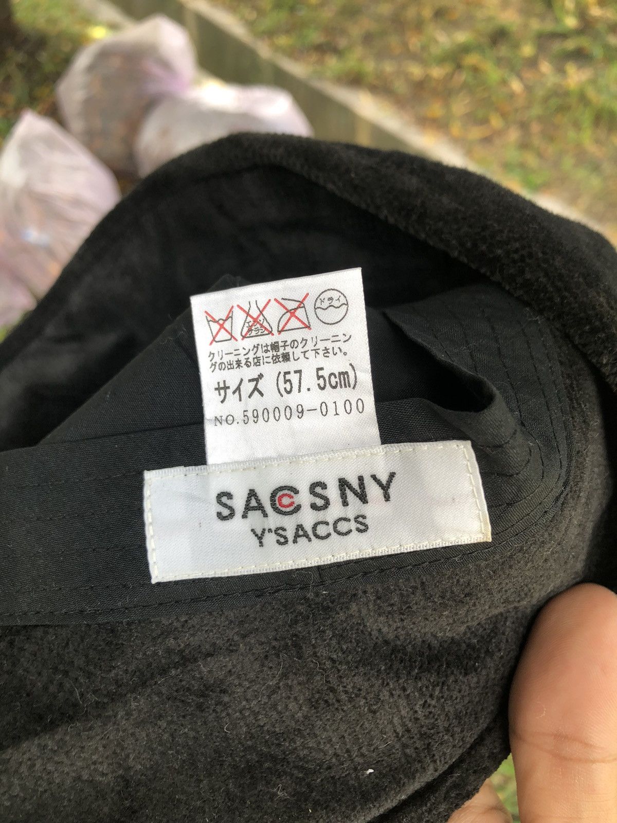 Yohji Yamamoto 🔥Yohji Yamamoto Wool Bucket Hat Size ONE SIZE - 7 Thumbnail
