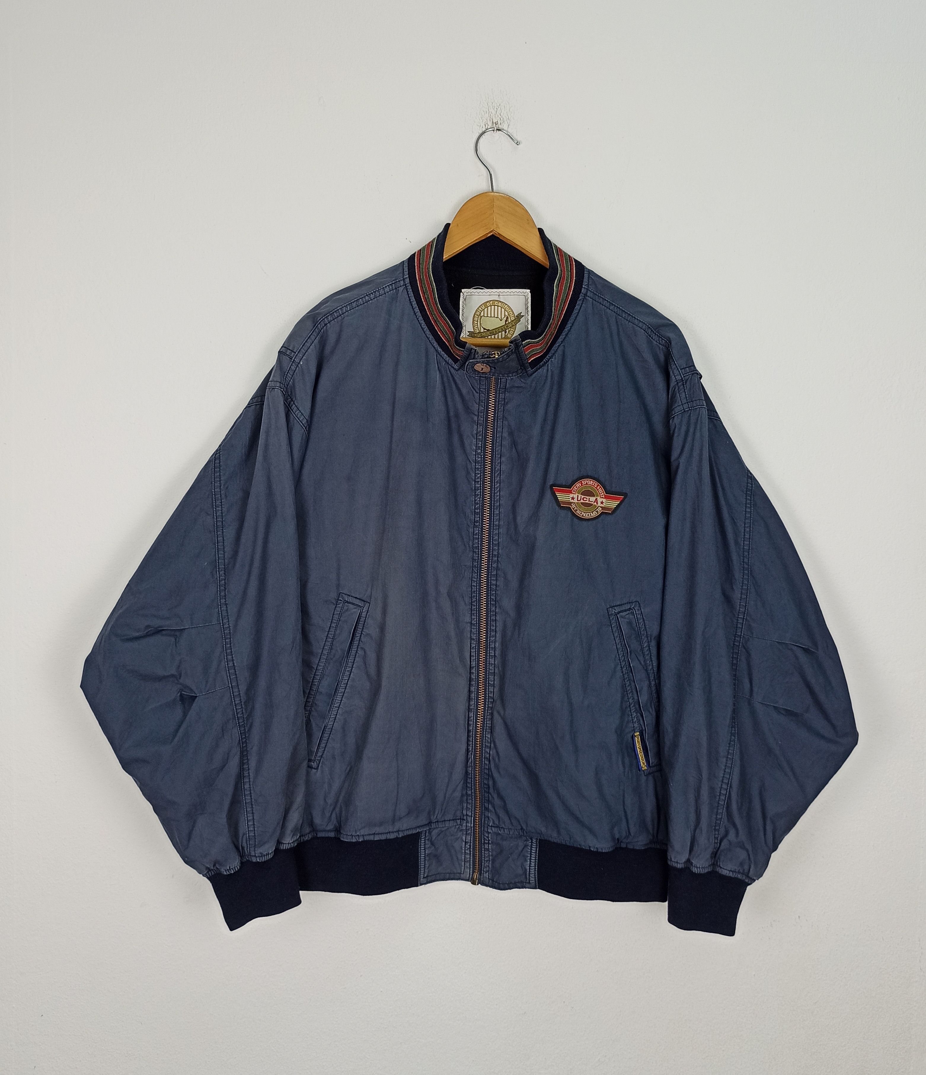 Japanese Brand 🔥Rare🔥 Bomber Jacket Ucla University of California Size US XL / EU 56 / 4 - 1 Thumbnail