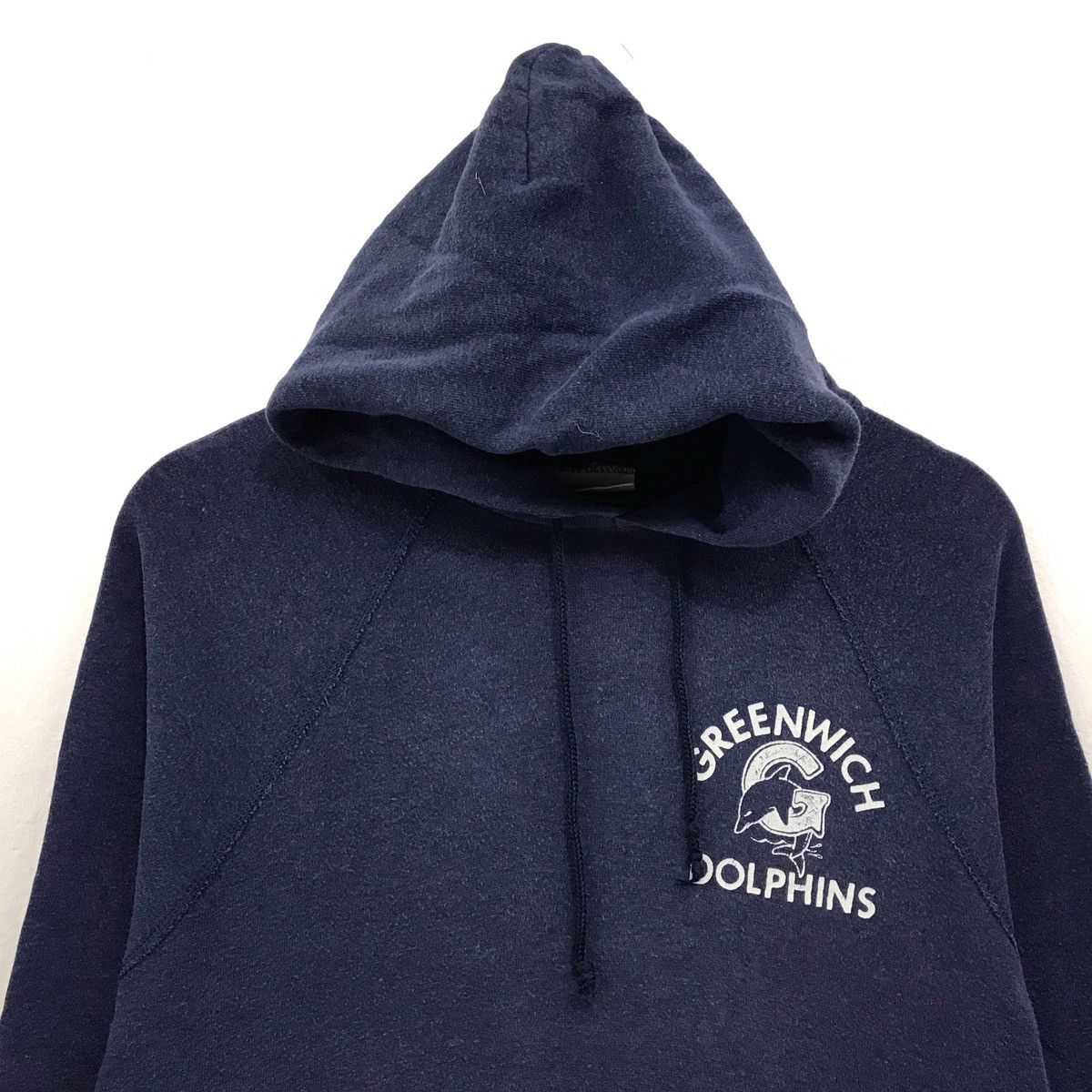 Vintage Vintage Greenwish Dolphins Hoodie Sweatshirt Size US S / EU 44-46 / 1 - 3 Thumbnail