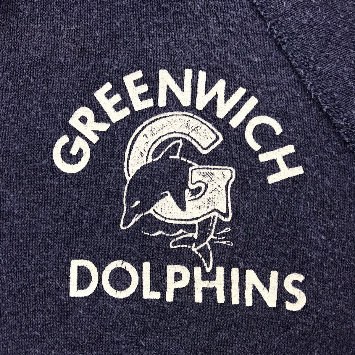 Vintage Vintage Greenwish Dolphins Hoodie Sweatshirt Size US S / EU 44-46 / 1 - 2 Thumbnail