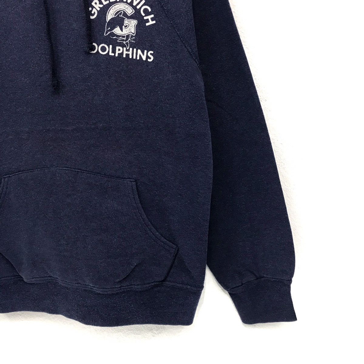 Vintage Vintage Greenwish Dolphins Hoodie Sweatshirt Size US S / EU 44-46 / 1 - 4 Thumbnail