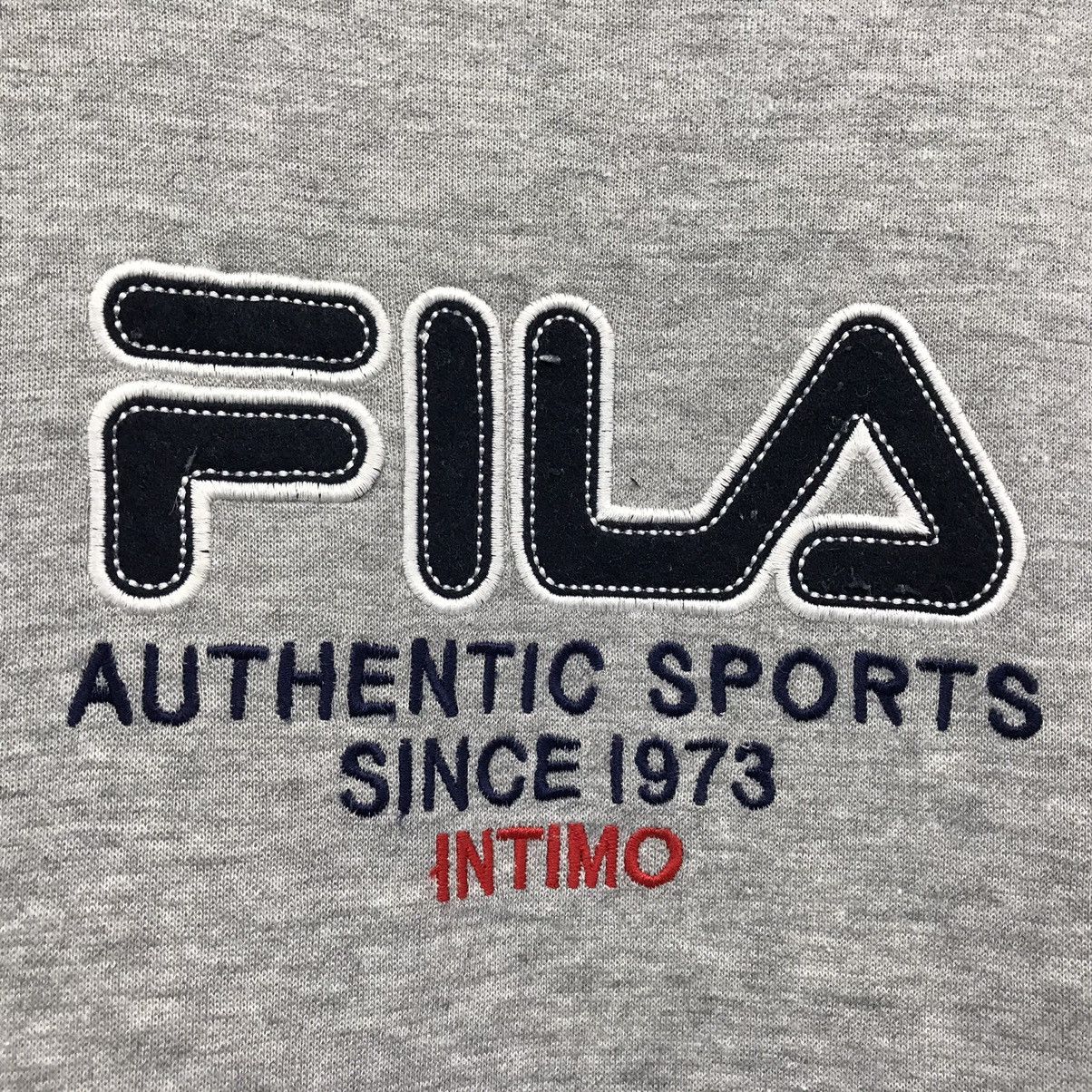 Fila × Japanese Brand Fila Crewneck Embroidered Spellout Logo Fila Size US M / EU 48-50 / 2 - 2 Thumbnail