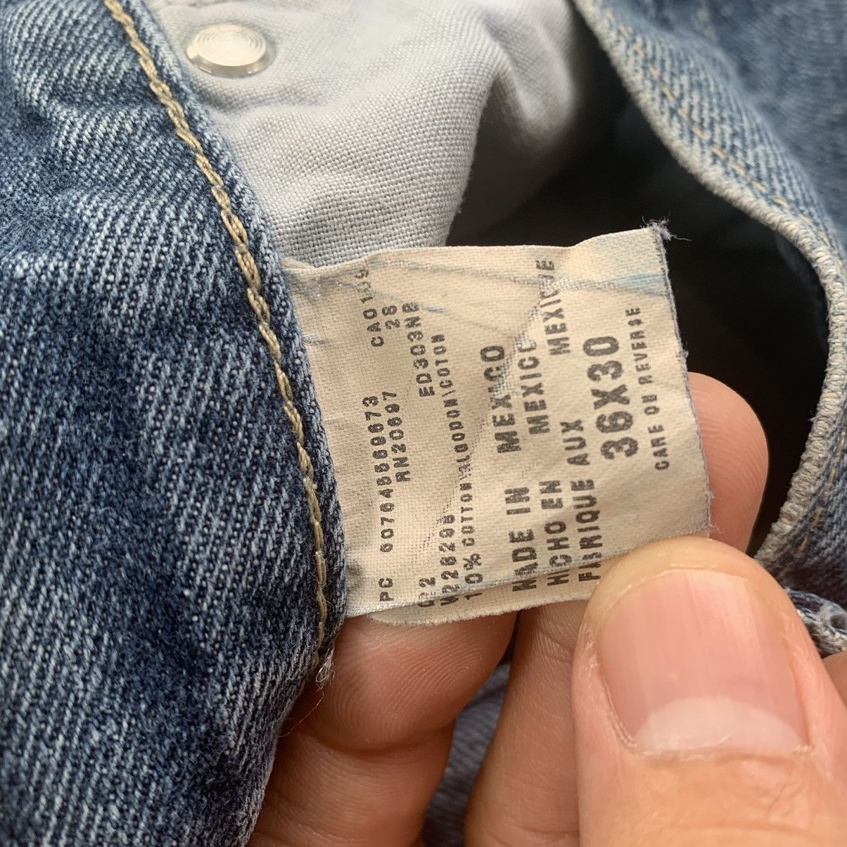 Dickies Dickies workwear distressed denim Size US 36 / EU 52 - 8 Thumbnail