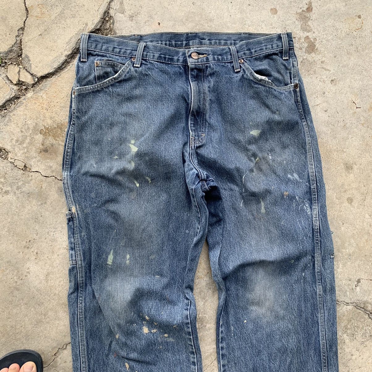 Dickies Dickies workwear distressed denim Size US 36 / EU 52 - 22 Thumbnail