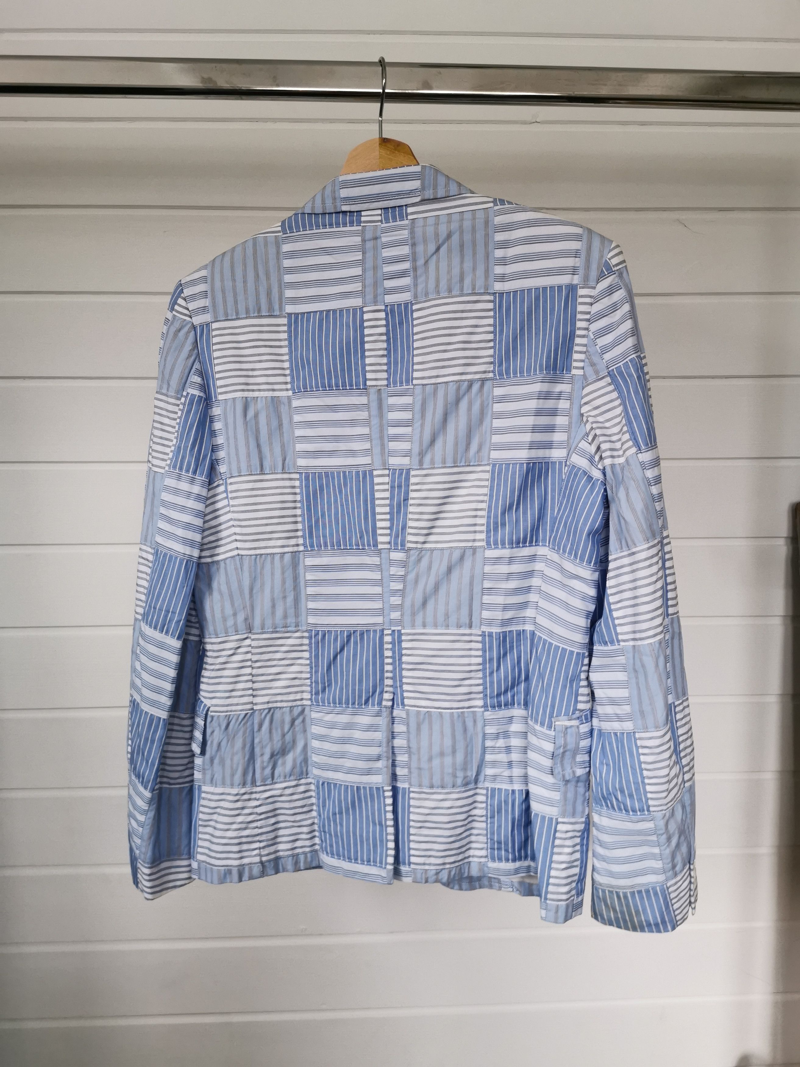 Comme des Garcons Homme CDG Homme 2008 Patchwork Blazer Size US S / EU 44-46 / 1 - 5 Thumbnail