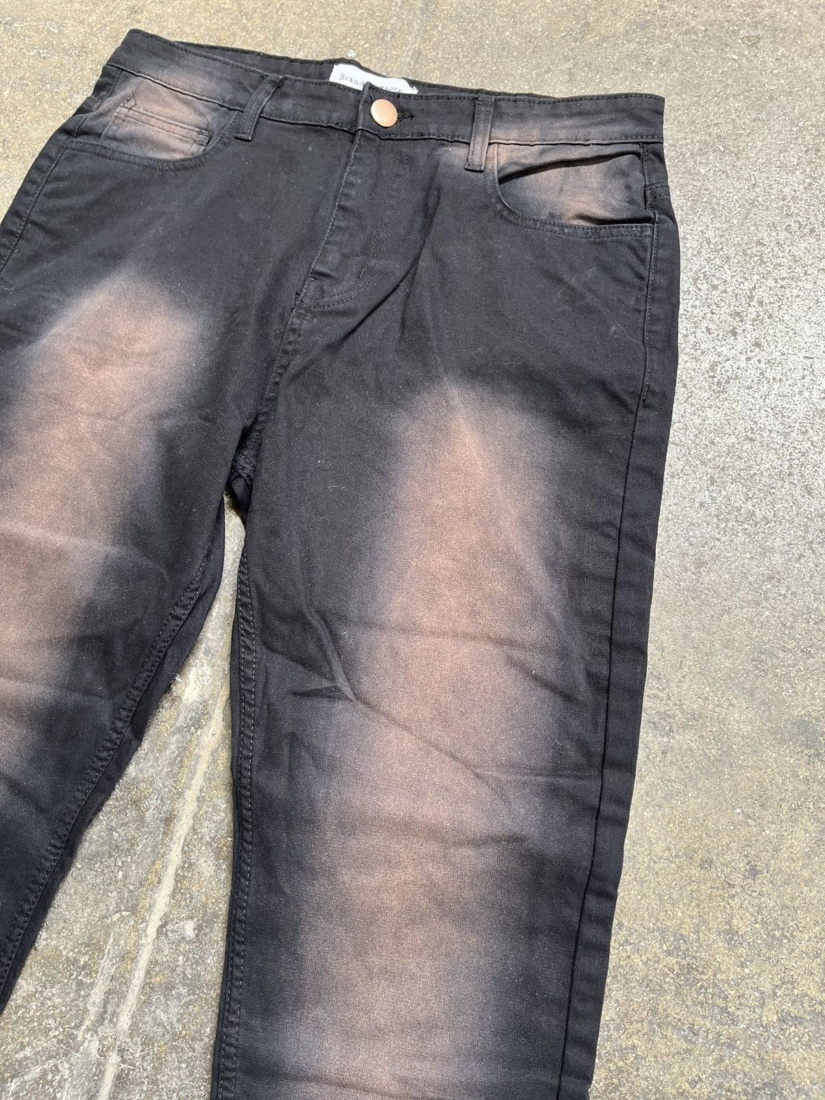 Vintage Distressed Denim Size US 36 / EU 52 - 2 Thumbnail