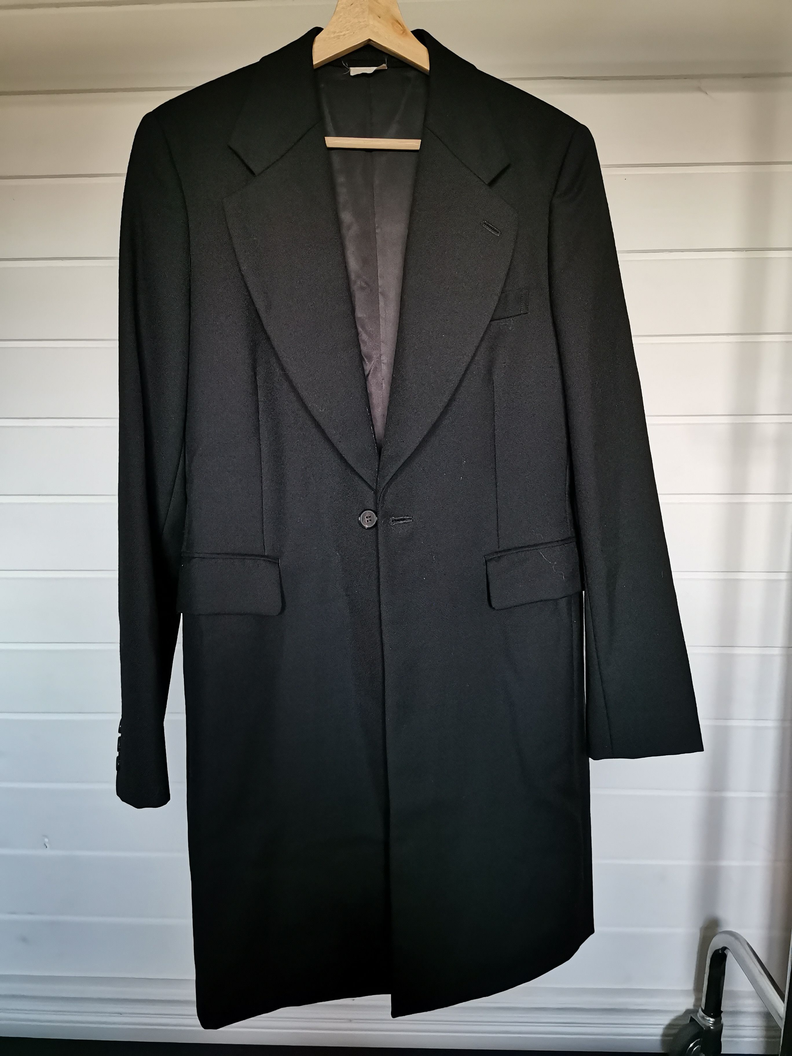 Comme des Garcons CDG Homme Plus AW2014 Patches Wool Coat Size US S / EU 44-46 / 1 - 5 Thumbnail