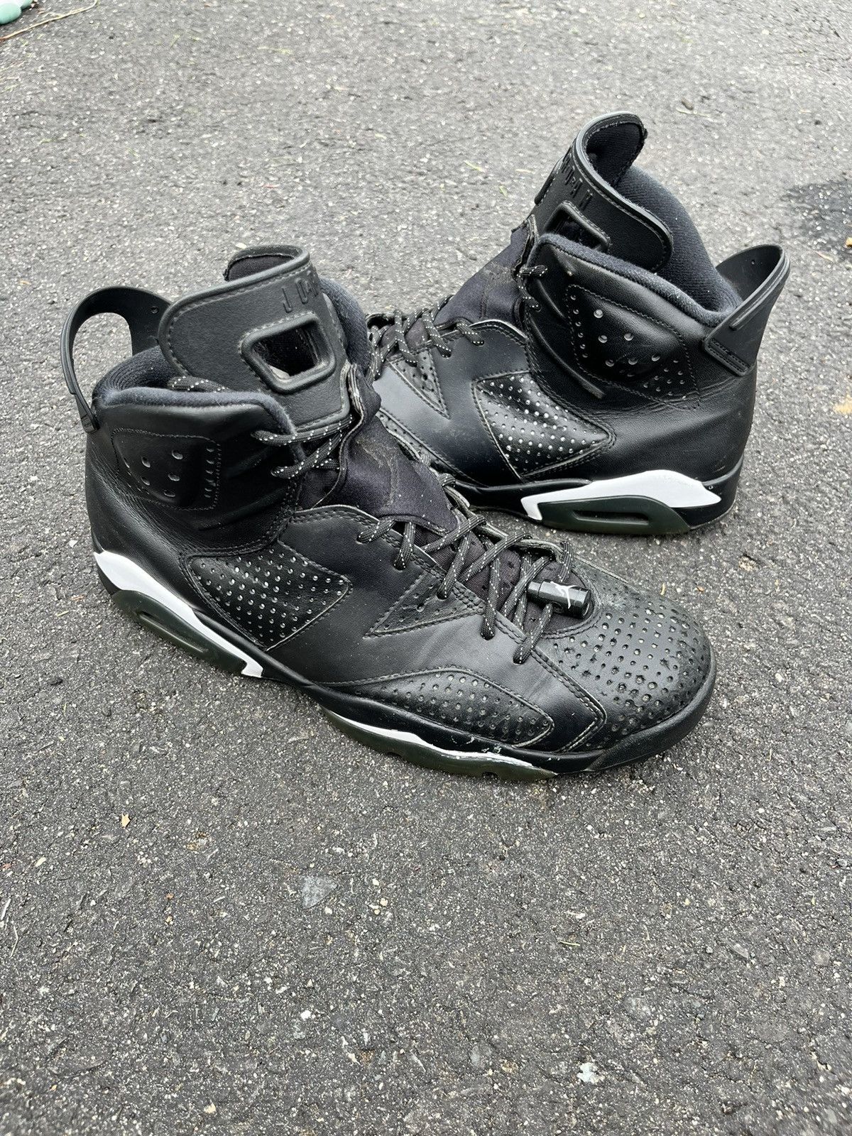 retro 6 jordans black cat