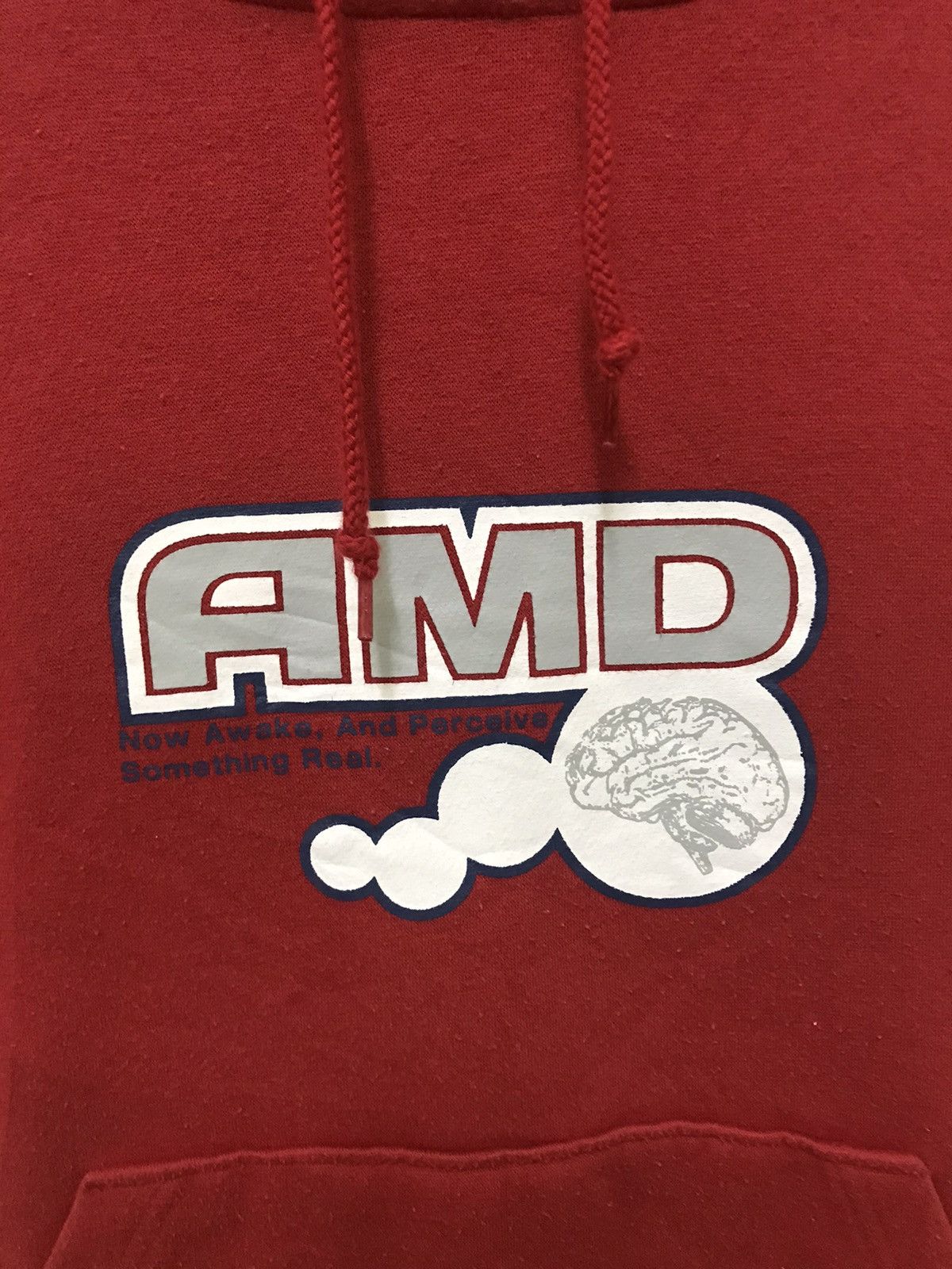 Japanese Brand Vintage Japan AMD Hoodie Sweatshirt Big Brain Size US M / EU 48-50 / 2 - 4 Thumbnail