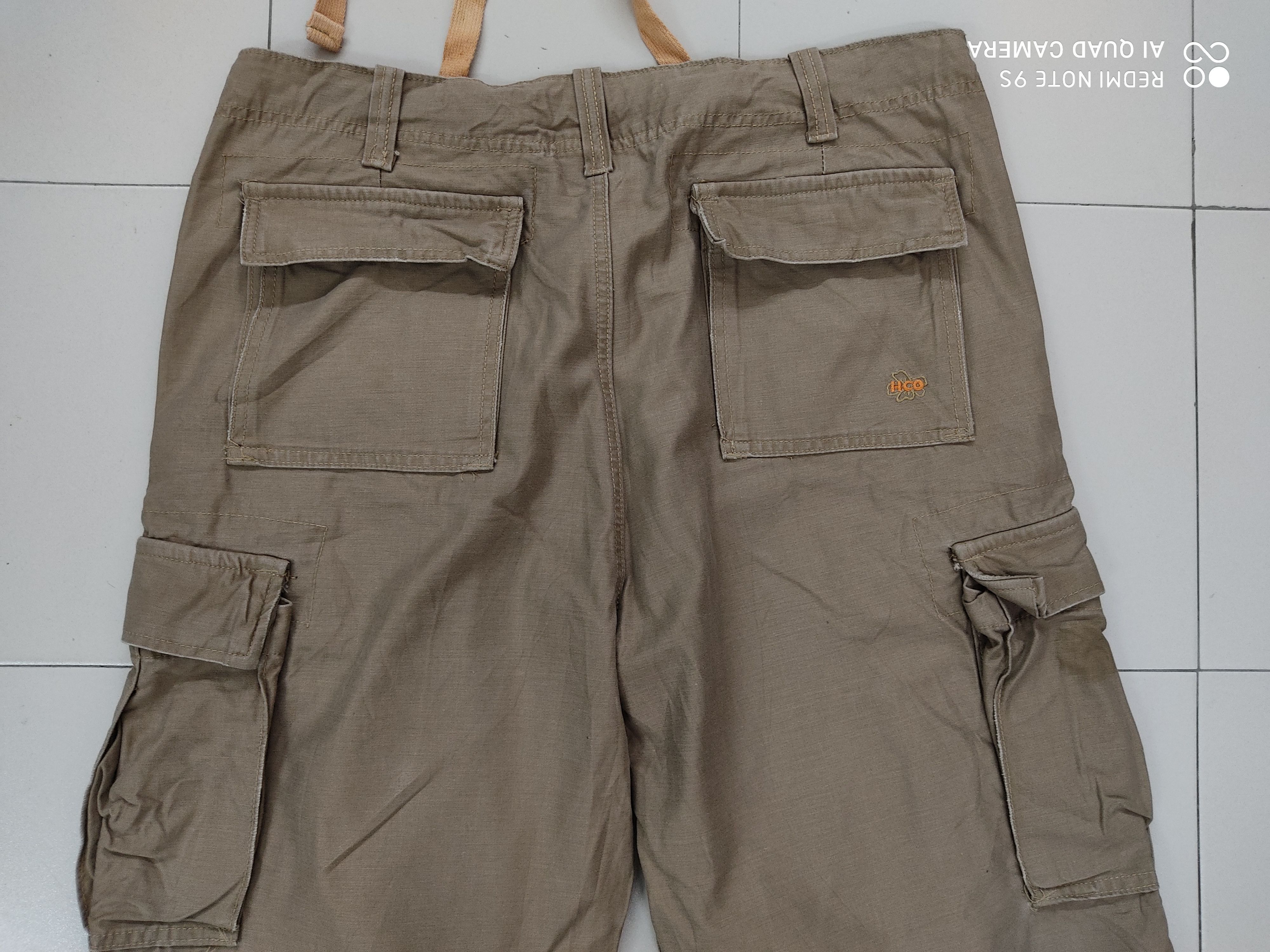 Japanese Brand HCO Multipocket 6 Pocket Utility Cargo Pant Size US 38 / EU 54 - 7 Thumbnail