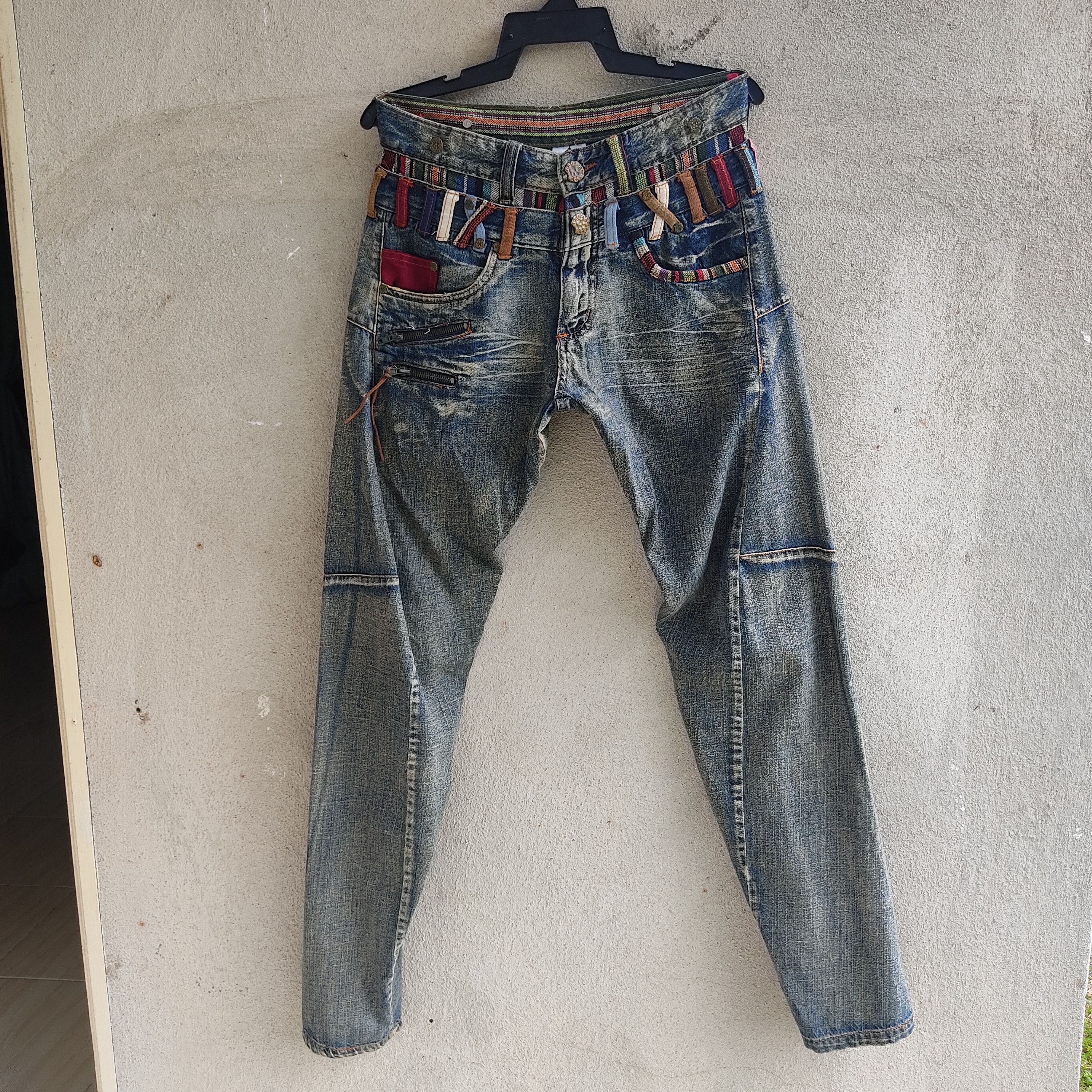 Joneaa Doublewaist Seditionaries Faded Jeans