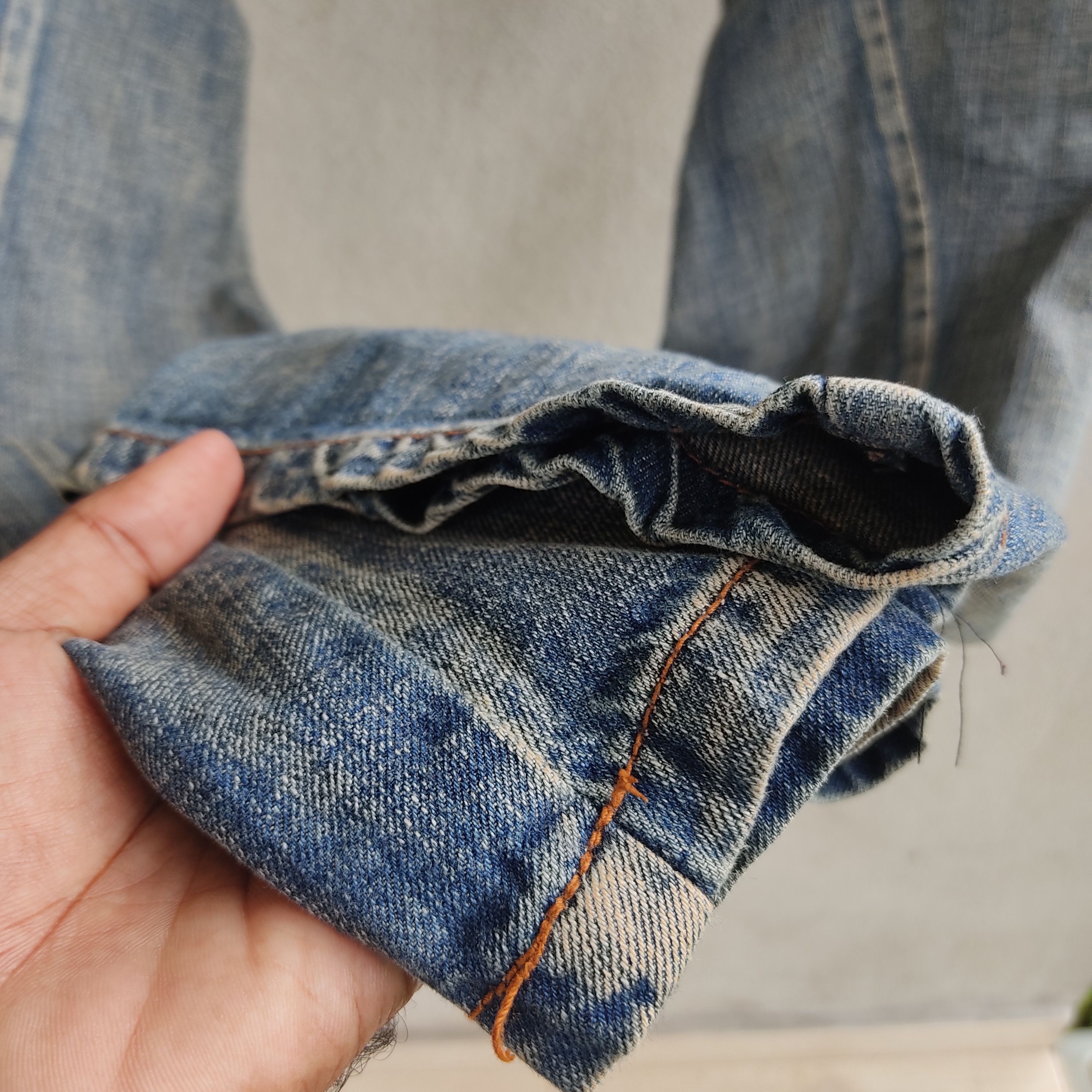 Other Joneaa Doublewaist Seditionaries Faded Jeans Size US 31 - 15 Thumbnail
