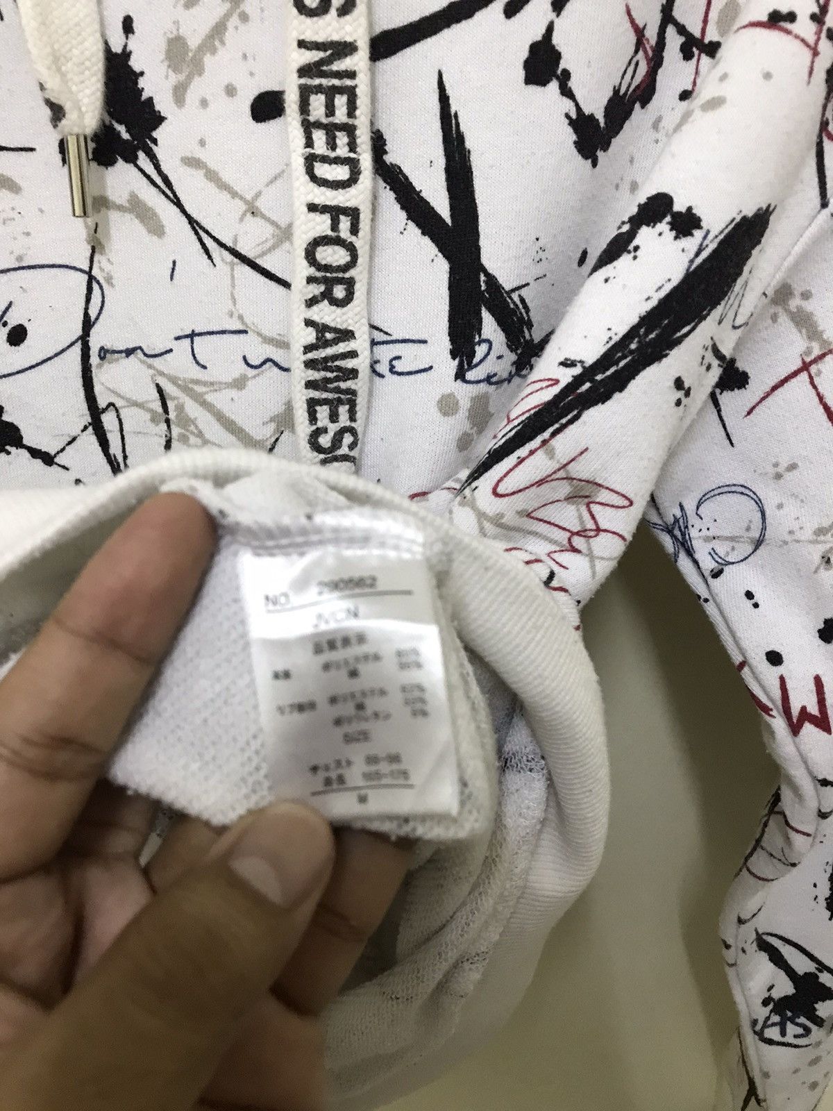 Japanese Brand Japanese Jungle Storm Full Print Hoodie Sweatshirt Size US M / EU 48-50 / 2 - 6 Thumbnail