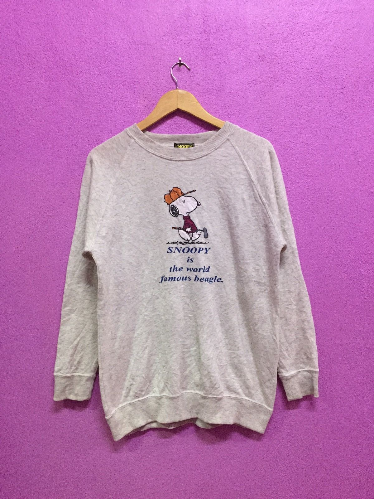 Peanuts Vintage 90’s Peanuts Snoopy Sweatshirts Size US L / EU 52-54 / 3 - 1 Thumbnail