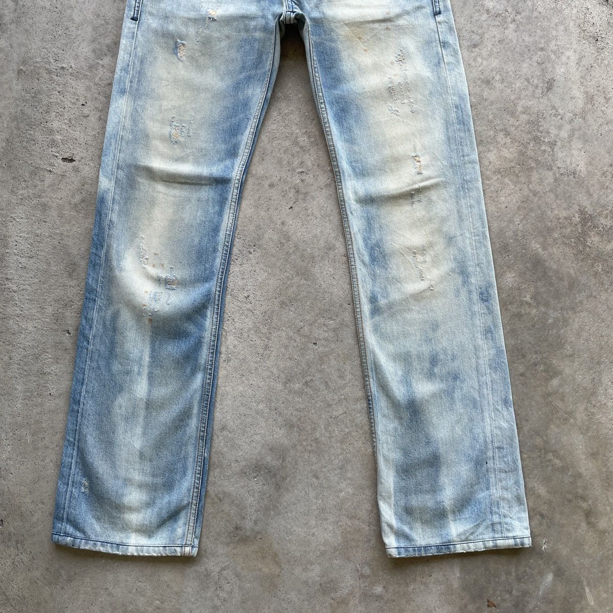 Diesel × Jean × Vintage Vintage Diesel Industry Faded Denim Jeans Pants W30x30.5 Size US 30 / EU 46 - 5 Thumbnail