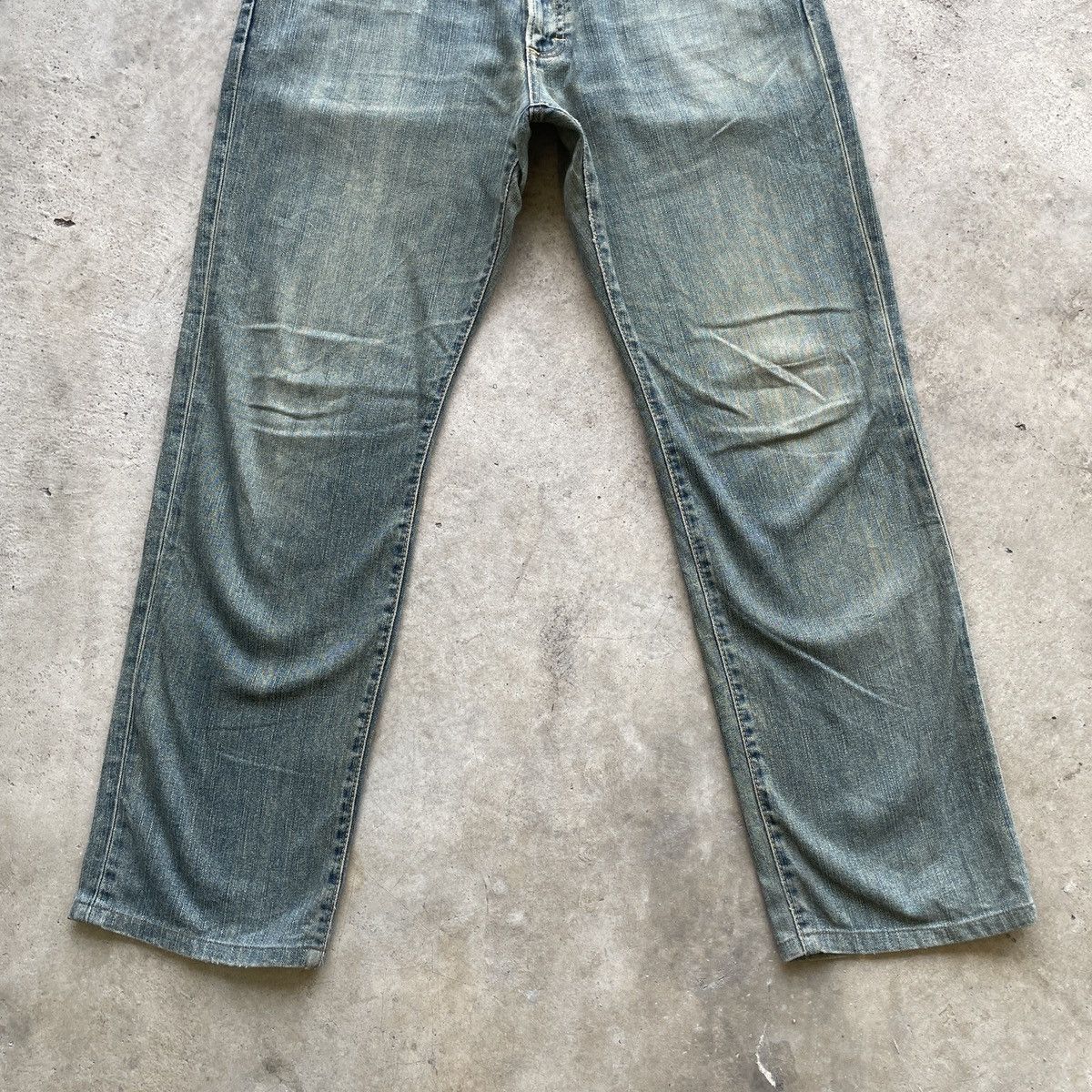 Vintage Vintage Wrangler Faded Denim Jeans Pants W34x30 Size US 34 / EU 50 - 5 Thumbnail