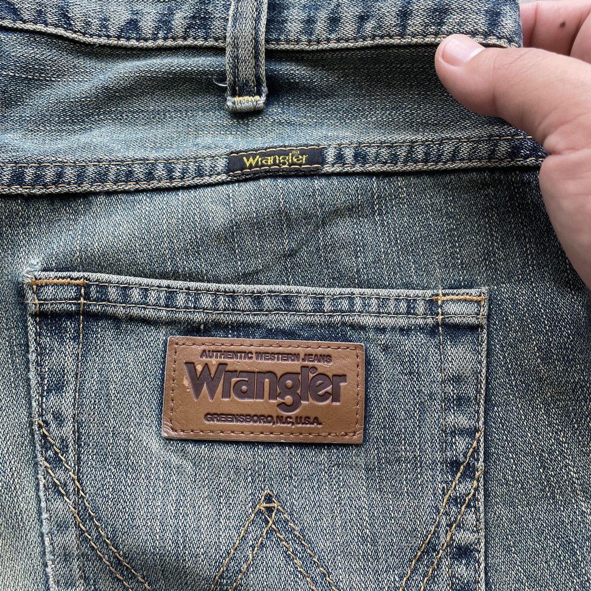 Vintage Vintage Wrangler Faded Denim Jeans Pants W34x30 Size US 34 / EU 50 - 10 Thumbnail