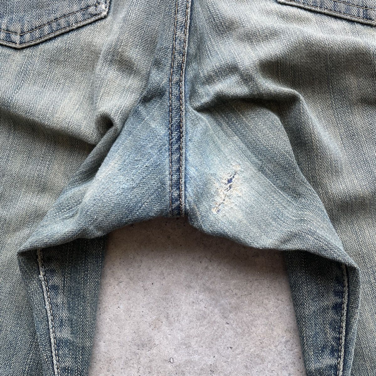 Vintage Vintage Wrangler Faded Denim Jeans Pants W34x30 Size US 34 / EU 50 - 11 Thumbnail