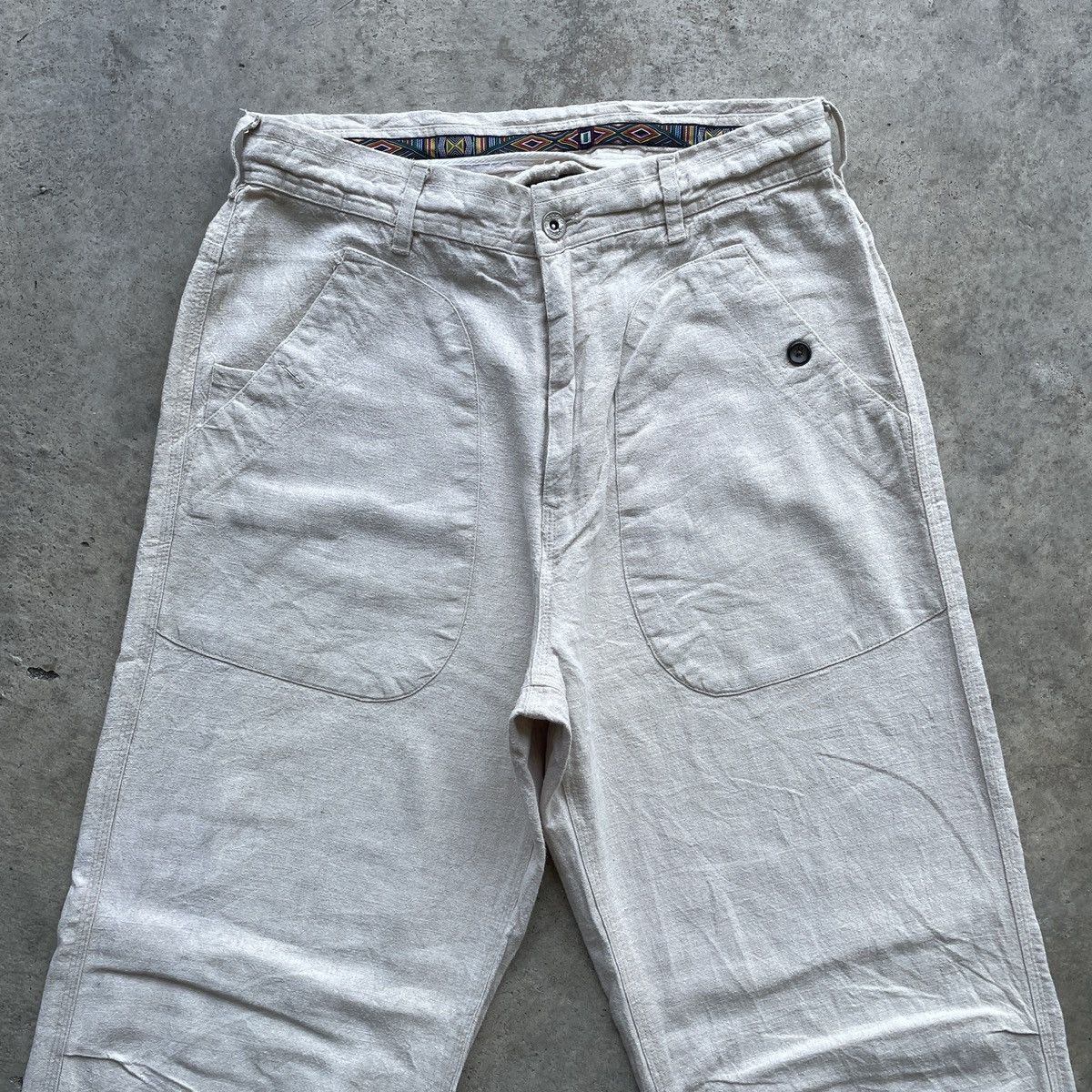 Japanese Brand Vintage Amy Nice Design Trousers Casual Pants Size US 31 - 2 Thumbnail