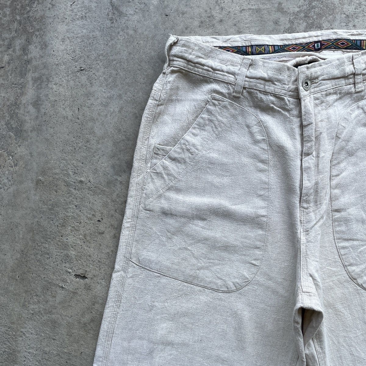 Japanese Brand Vintage Amy Nice Design Trousers Casual Pants Size US 31 - 3 Thumbnail