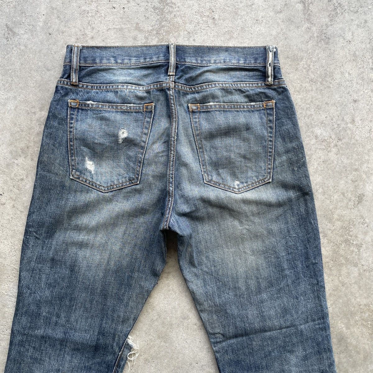 Gap Vintage Gap Distressed Denim Jeans Pants Ripped W32x31.5 Size US 32 / EU 48 - 9 Thumbnail