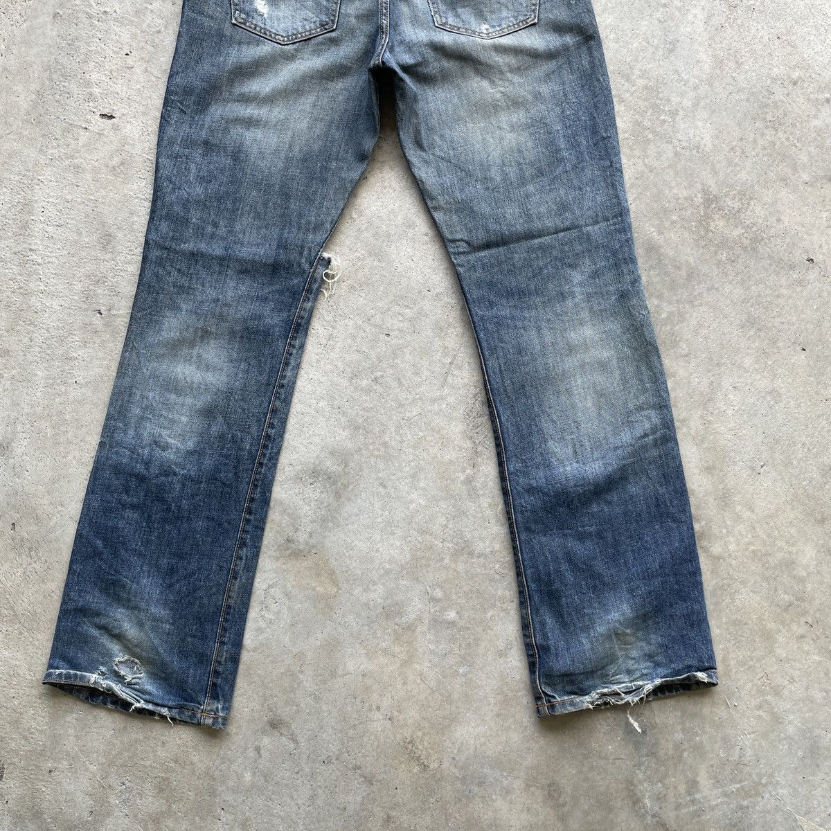 Gap Vintage Gap Distressed Denim Jeans Pants Ripped W32x31.5 Size US 32 / EU 48 - 11 Thumbnail